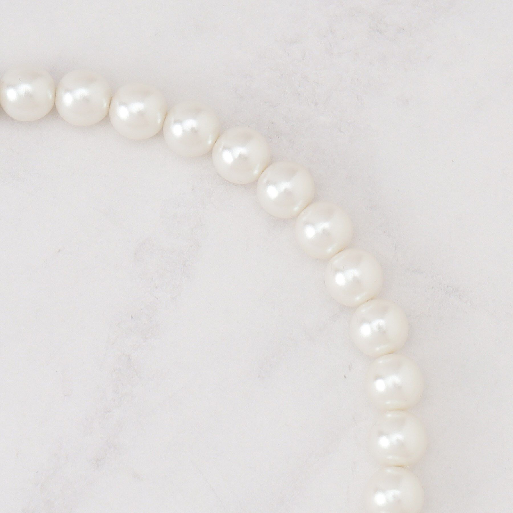 INDIVI「パール調コインショートネックレス」|ネックレス|