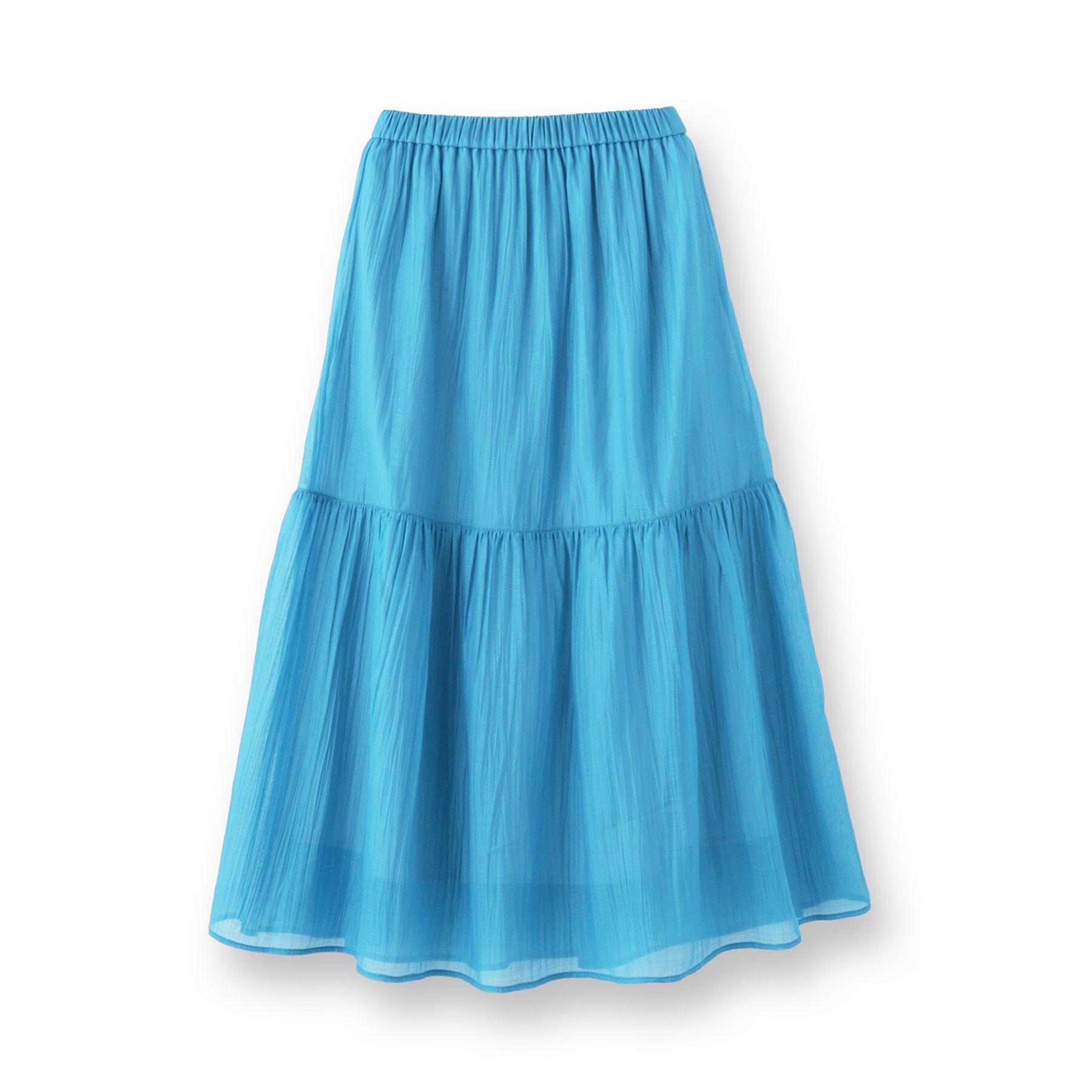 INDIVI「【2点セット／着回し◎】ノースリーブ＆ティアードスカート カセット服」|ワンピース|