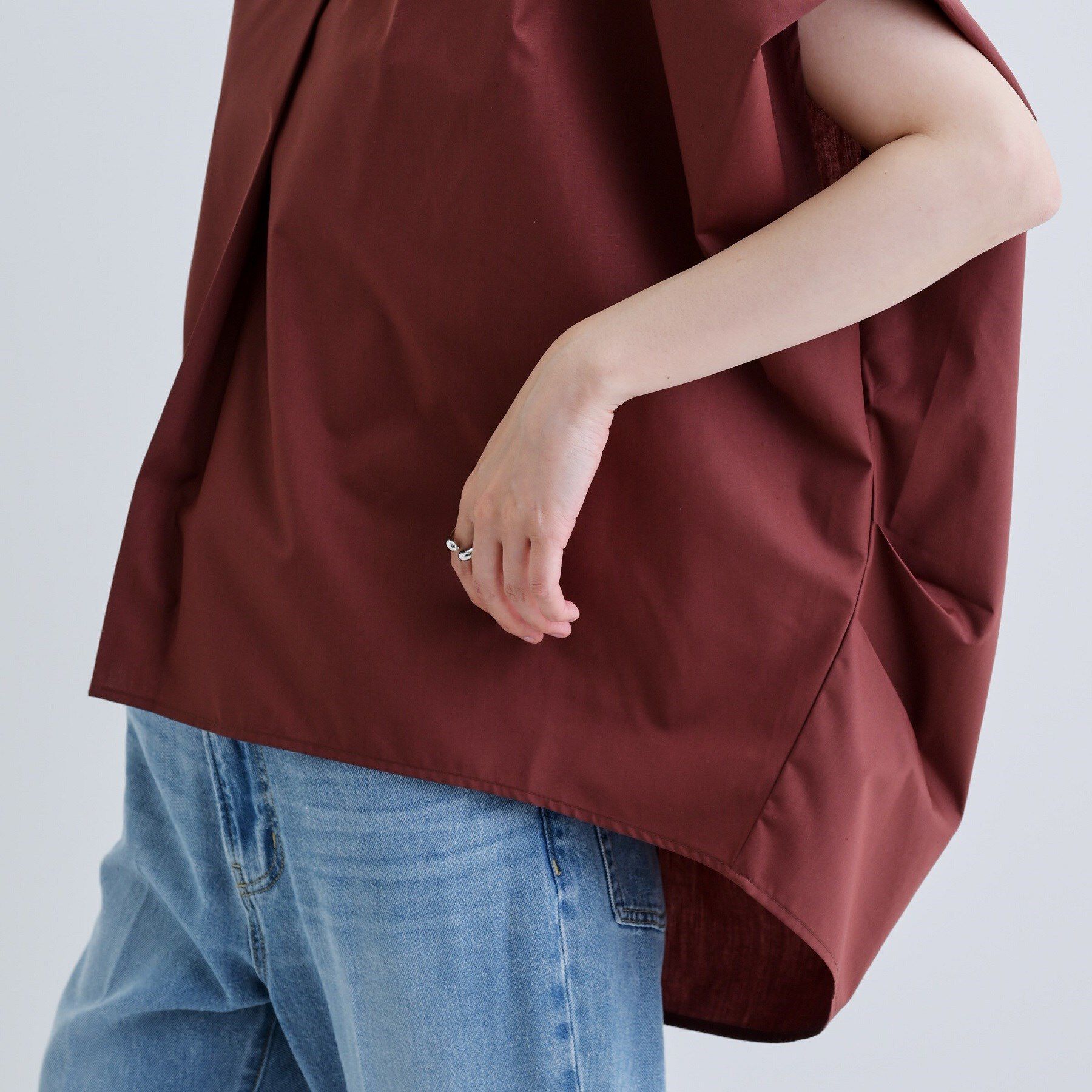 GALLEST「スリーブレスタックブラウス」|シャツ・ブラウス|