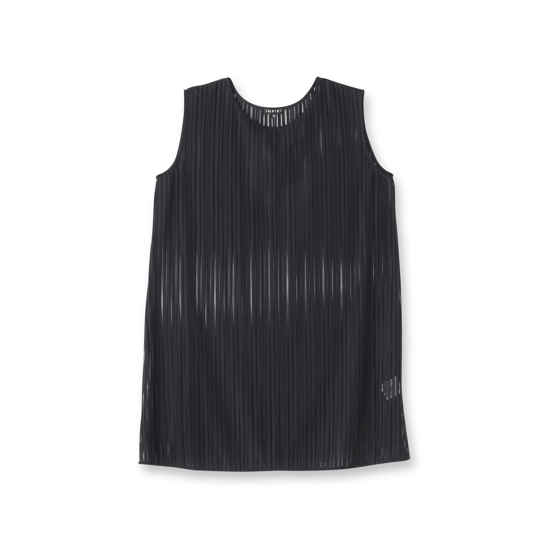 INDIVI「【洗える／セットアップ可能】ラッセルチュニック」|チュニック|