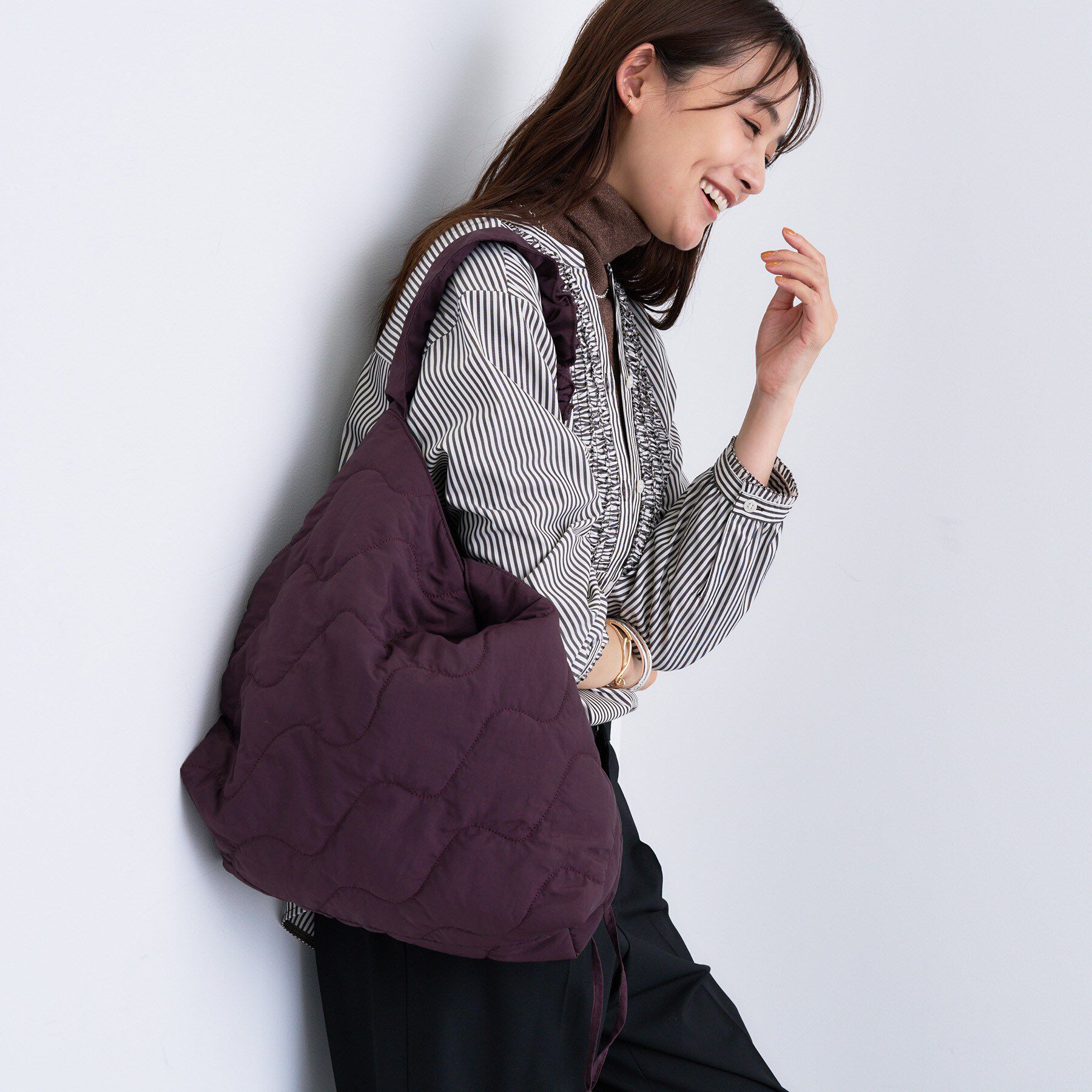 INDIVI「【新色登場！超軽量】2WAYドロストショルダーバッグ」|ショルダー・メッセンジャー|