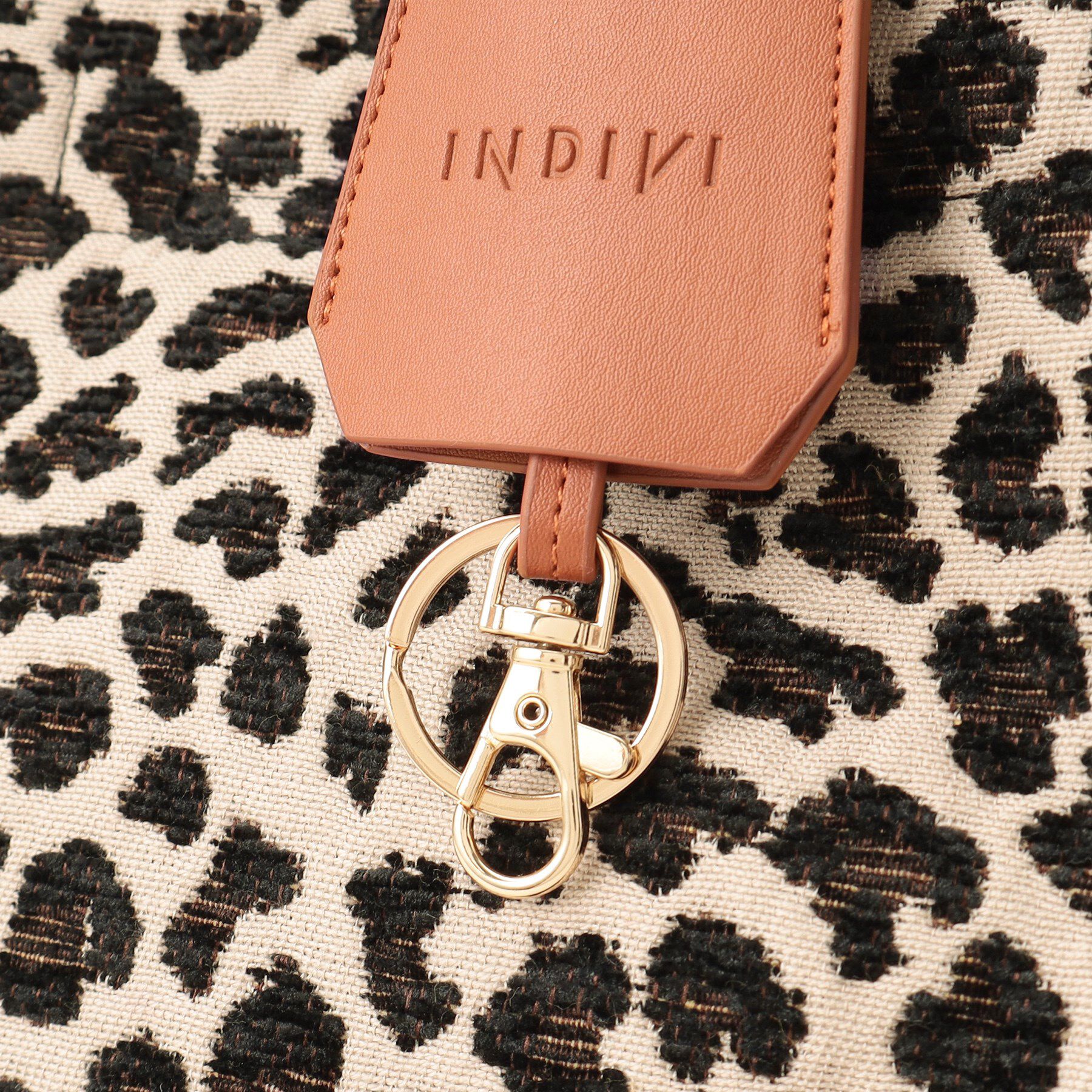 INDIVI「ツイードスモールトートバッグ」|トートバッグ|