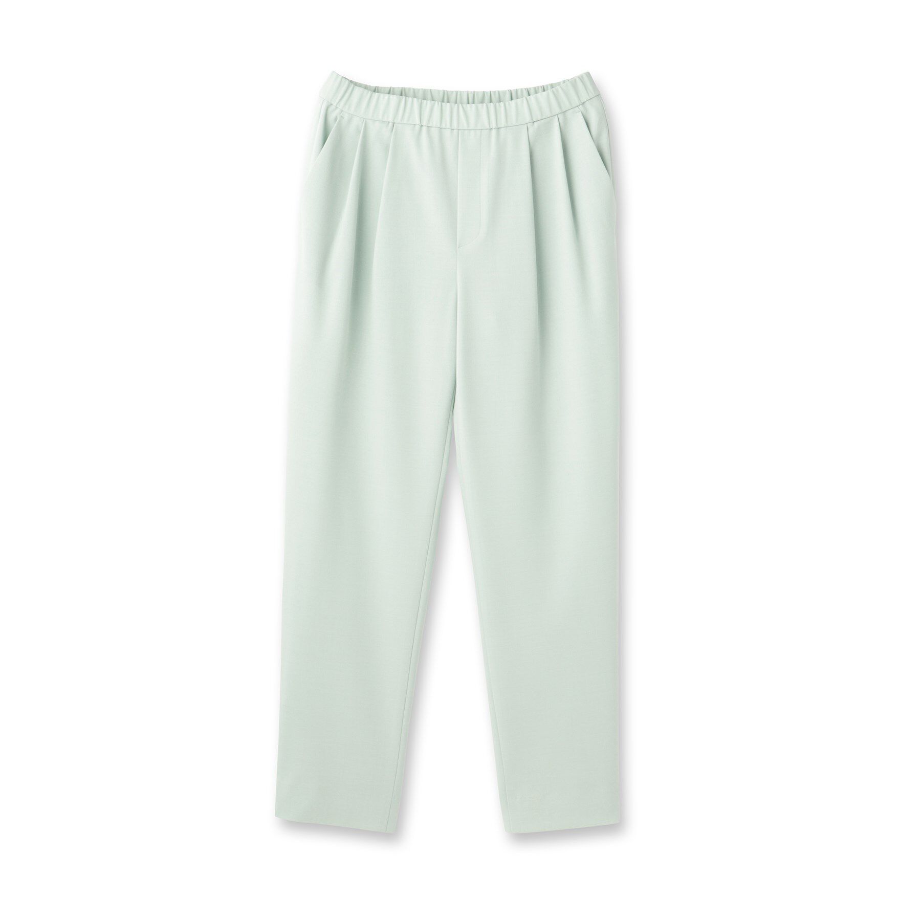 INDIVI「【洗える／ストレッチ】タックテーパードパンツ」|その他|