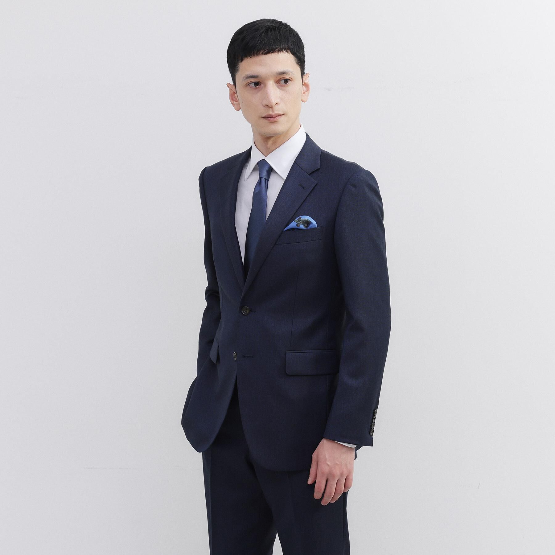 TAKEO KIKUCHI「シャイニーシャークピンヘッド スーツ/3ピース対応可」|スーツ|