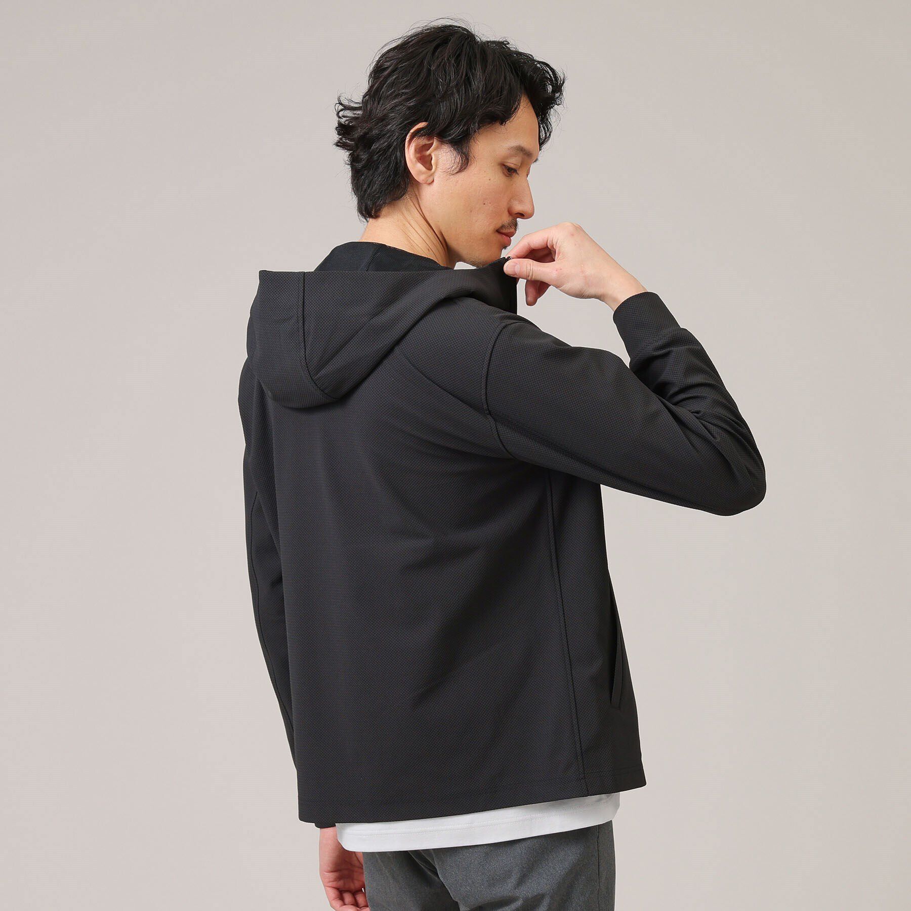 TAKEO KIKUCHI「トリコットメッシュ パーカー」|パーカー|