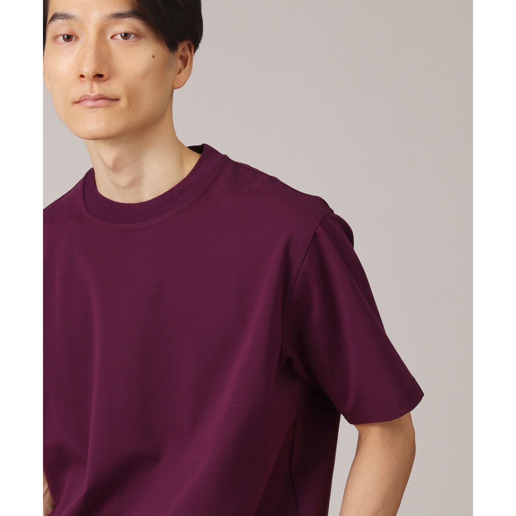 TAKEO KIKUCHI「【抗菌防臭／5サイズ展開】ハイゲージポンチ Tシャツ」|Tシャツ・カットソー|