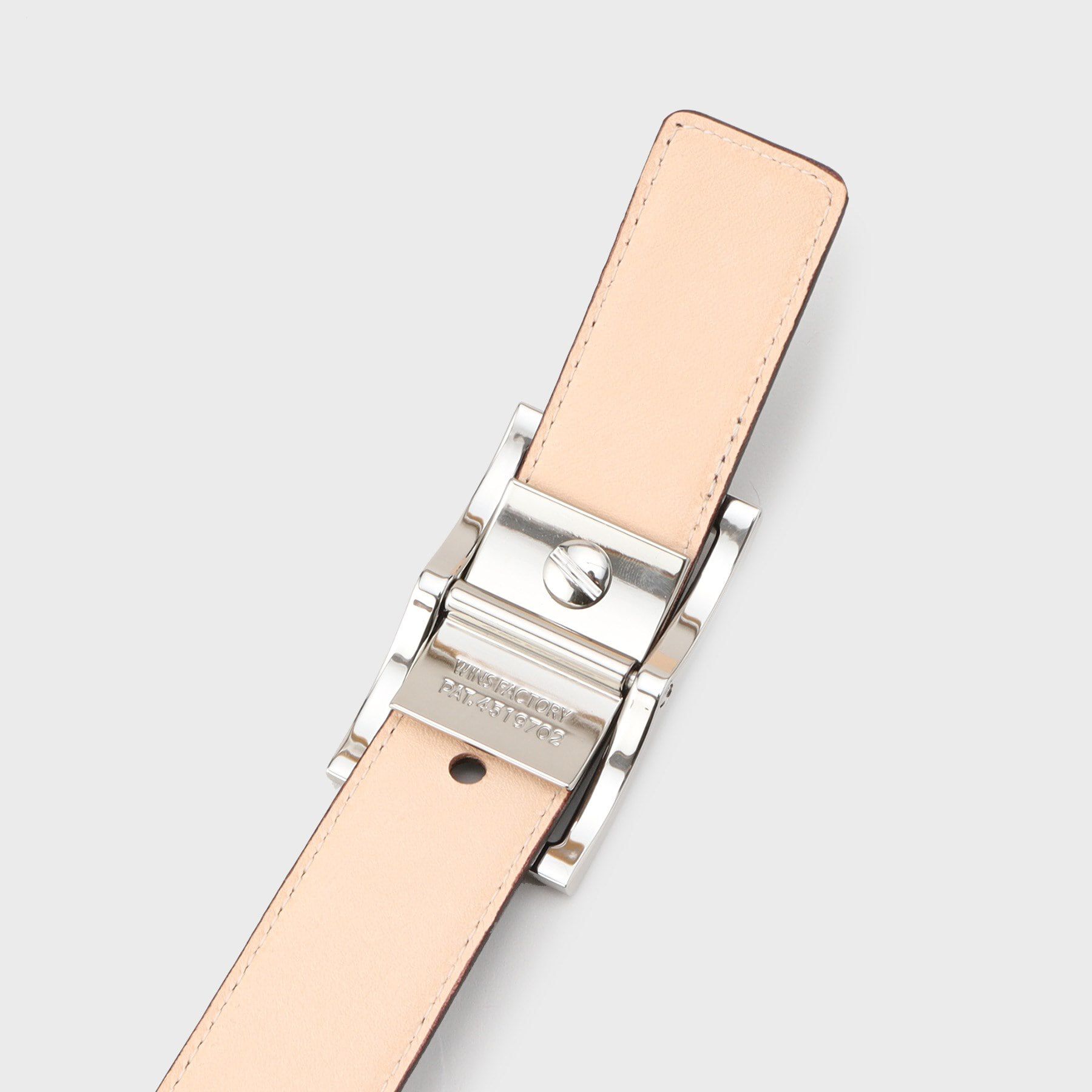 TAKEO KIKUCHI「【Made in JAPAN】フリコバックル ドレス レザーベルト」|ベルト|