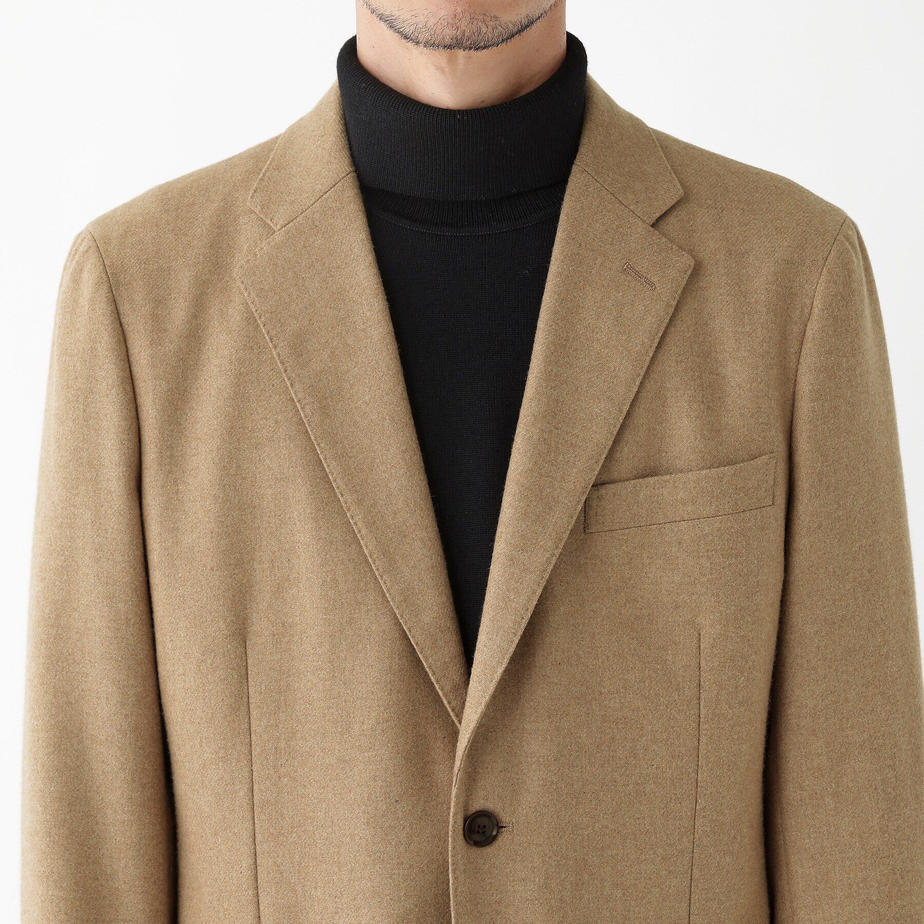 TAKEO KIKUCHI「【THE FLAGSHIP】ウール混 フラノジャケット」|テーラードジャケット|