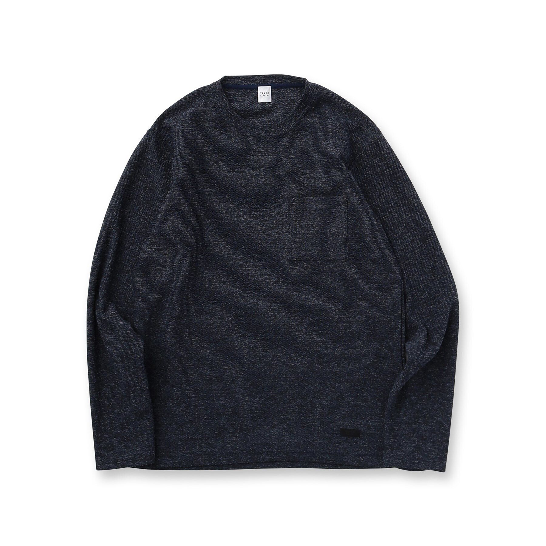 TAKEO KIKUCHI「【尾州織】ウールブレンド パイルカットソー」|Tシャツ・カットソー|