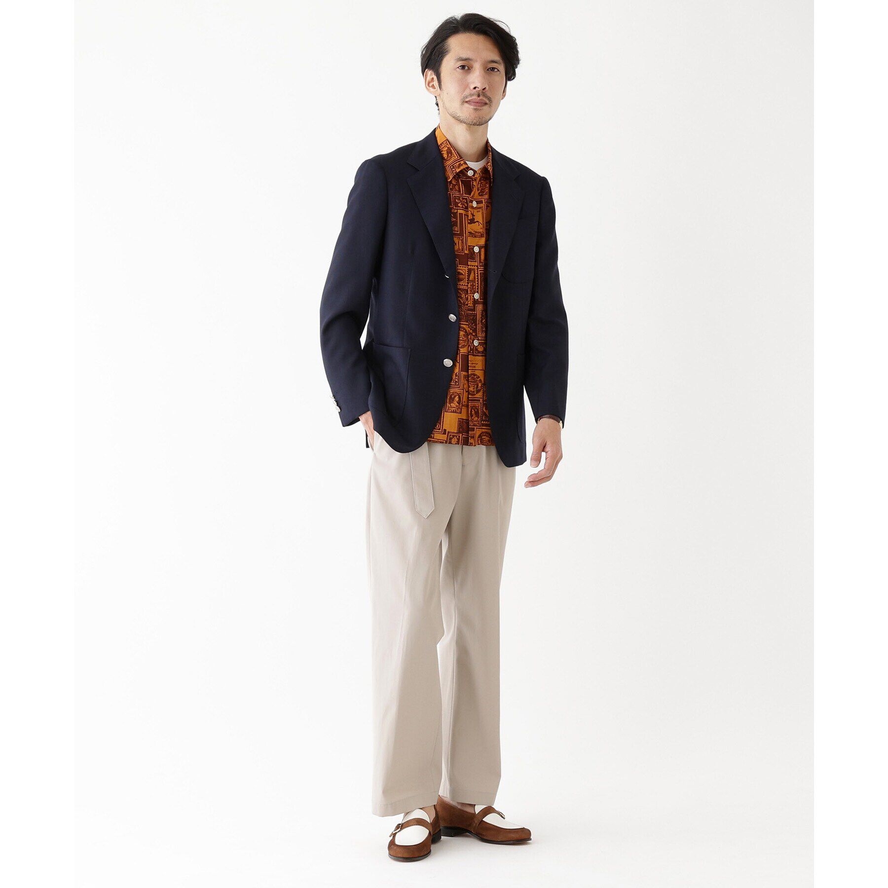 TAKEO KIKUCHI「【THE FLAGSHIP】ゴードスエード スリッポン ローファー」|ビジネス・ドレスシューズ|