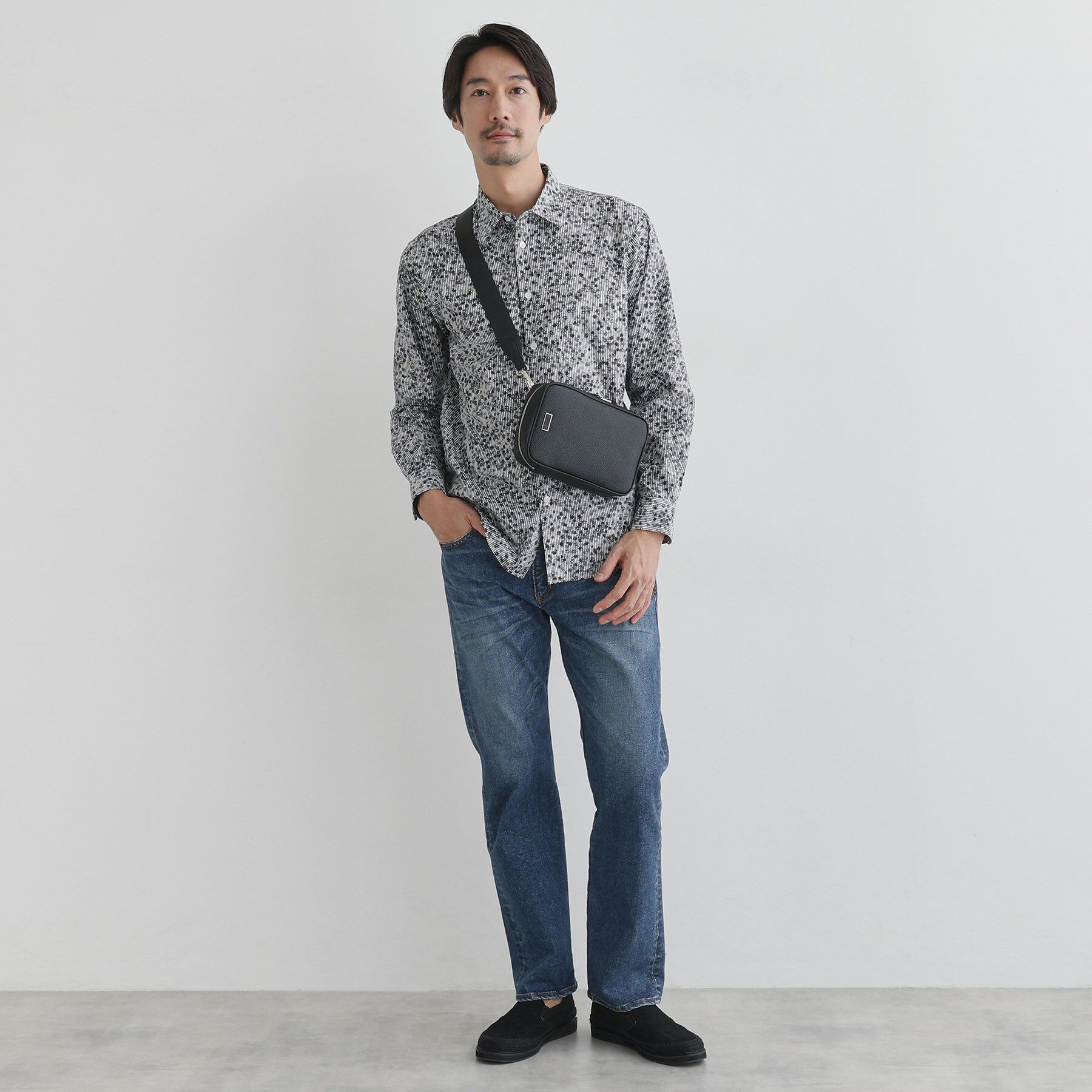 TAKEO KIKUCHI「マイクロファイバークロスボディバッグ」|その他|