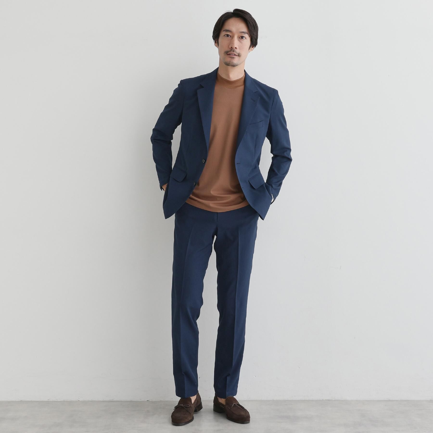 TAKEO KIKUCHI「【COOL CITY WEAR】モックネック プルオーバー /接触冷感」|Tシャツ・カットソー|