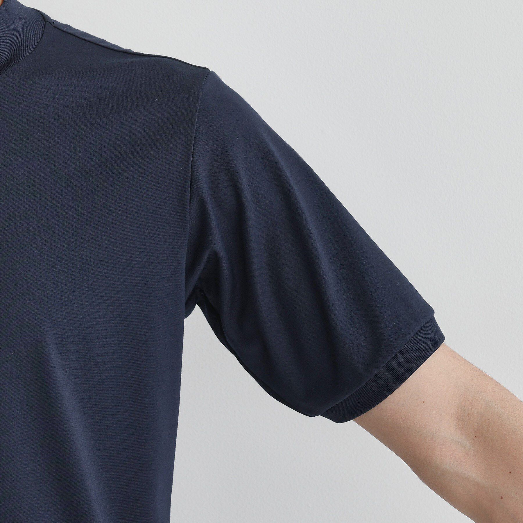 TAKEO KIKUCHI「【COOL CITY WEAR】モックネック プルオーバー /接触冷感」|Tシャツ・カットソー|