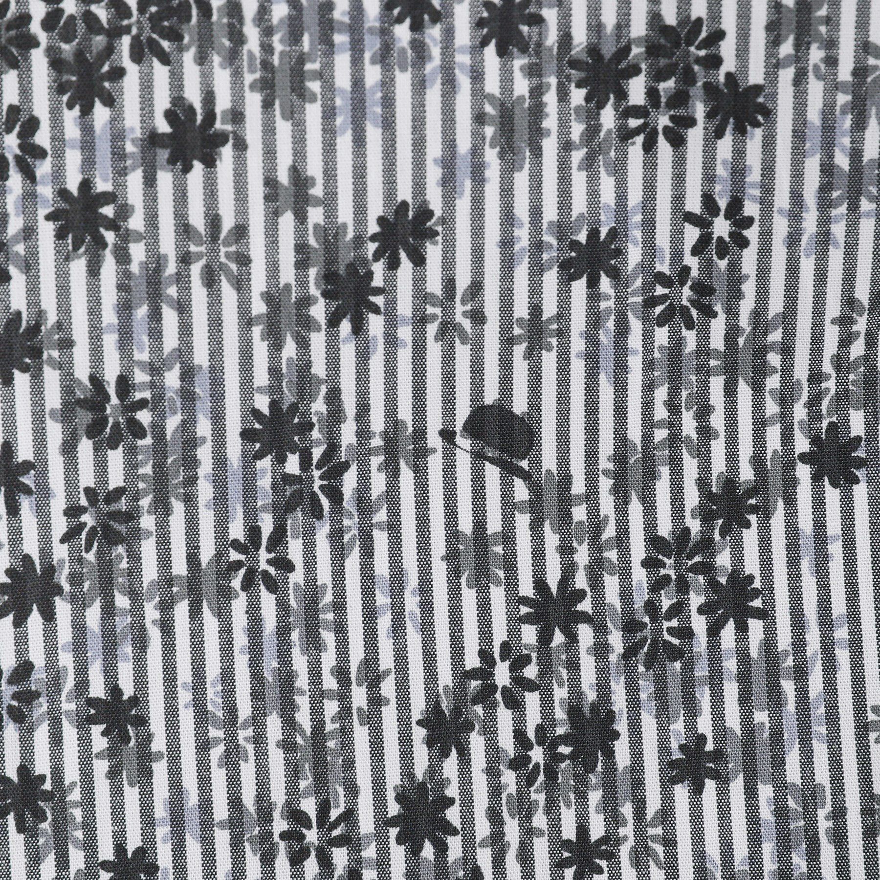 TAKEO KIKUCHI「ストライプ小花 長袖シャツ」|シャツ・ブラウス|