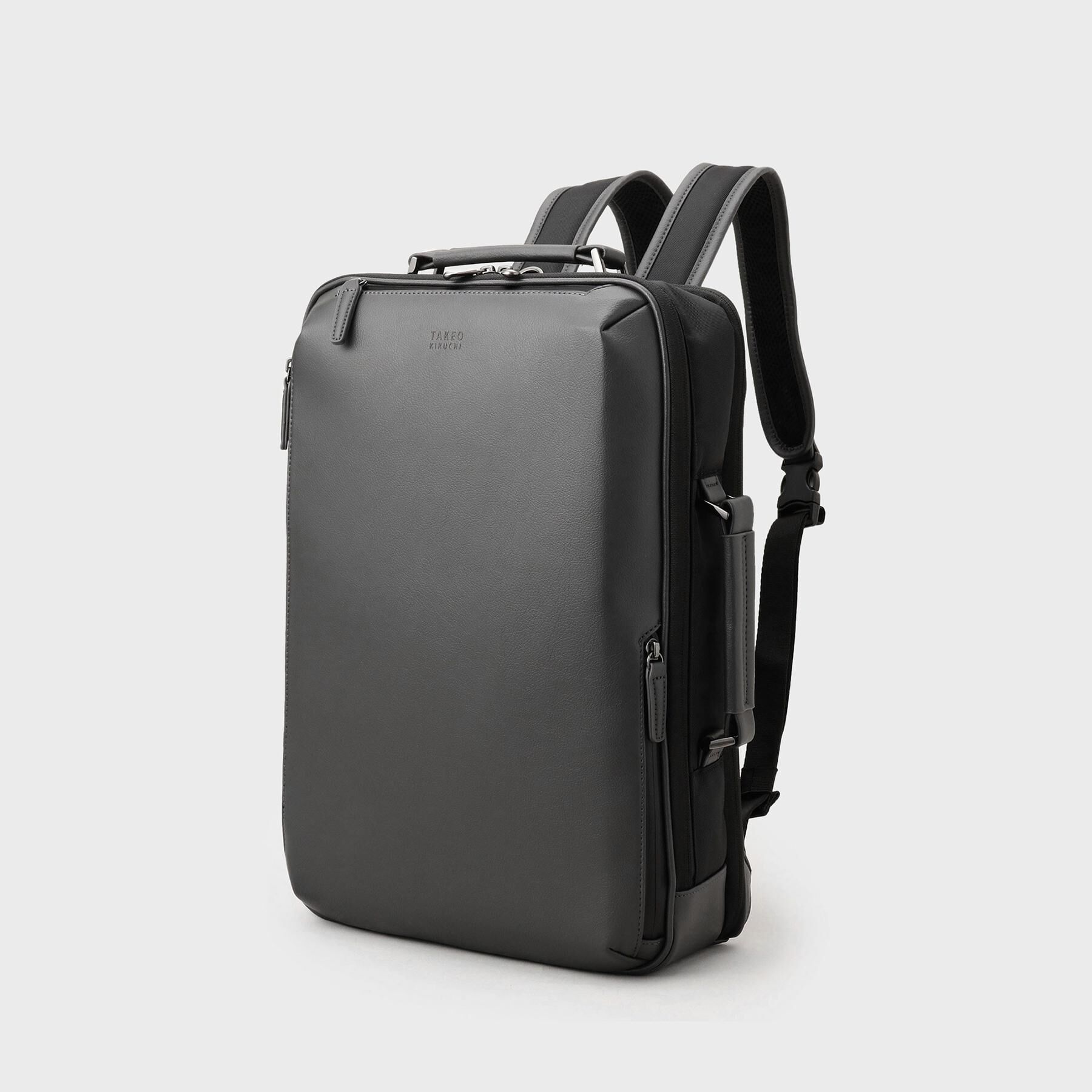 TAKEO KIKUCHI「【Mono Max掲載】CORDLEY（R）2WAYバッグ」|リュック|チャコールグレー(0