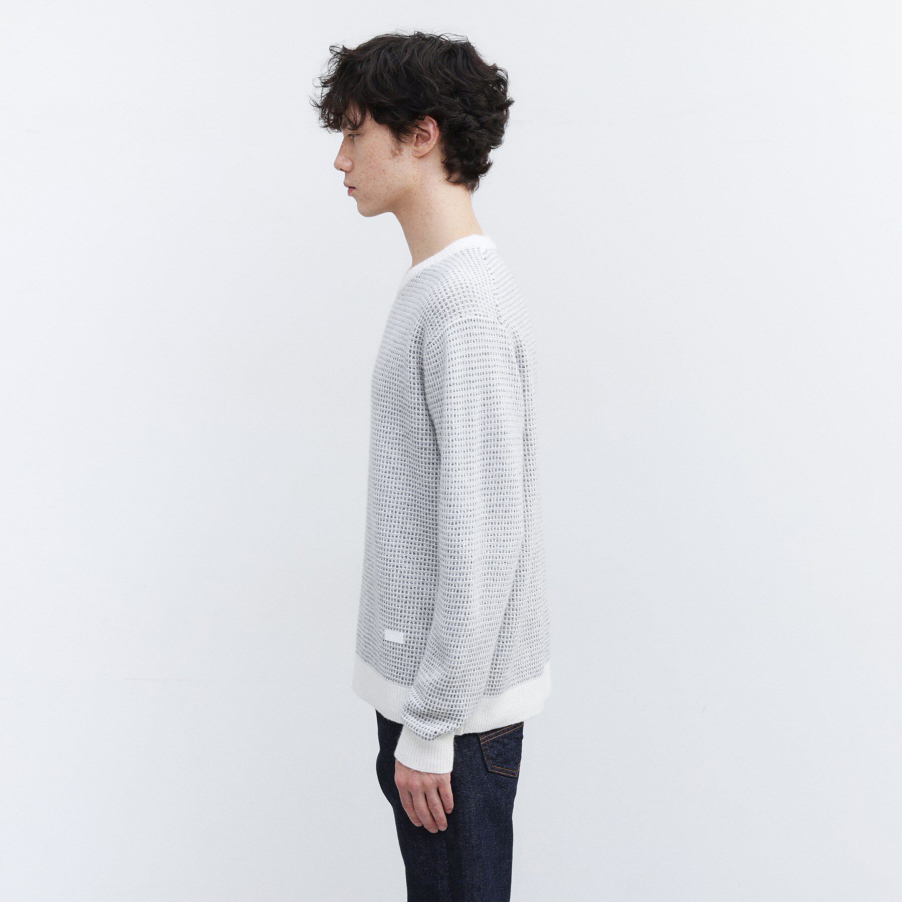 TAKEO KIKUCHI「メランジ ニットプルオーバー」|ニット・セーター|