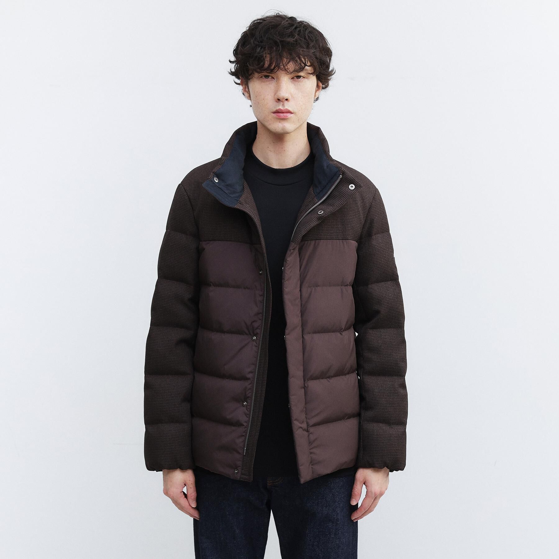 TAKEO KIKUCHI「カラーコンビ ダウンブルゾン」|ダウン|