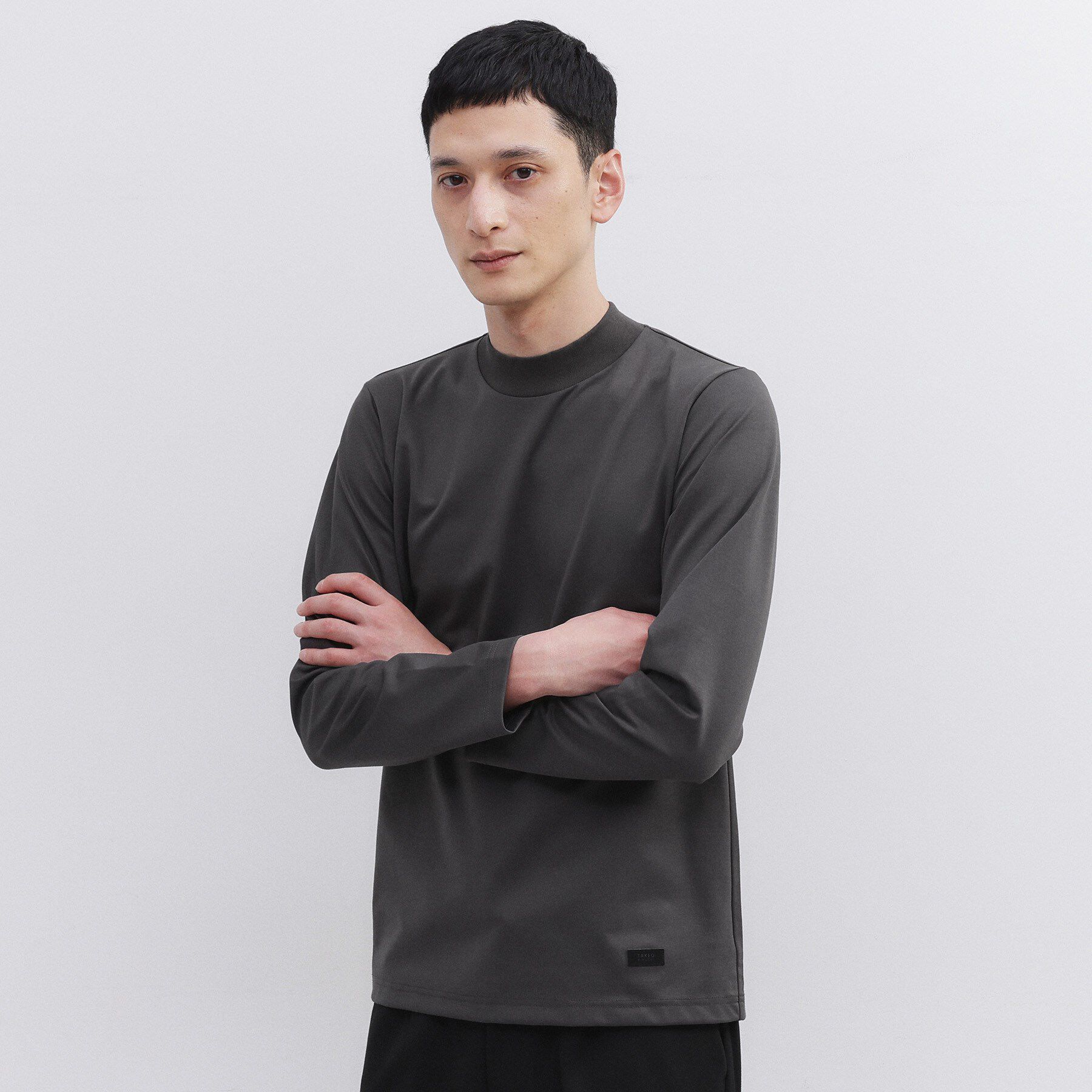 TAKEO KIKUCHI「ハイゲージ モクロディ モックネック」|Tシャツ・カットソー|