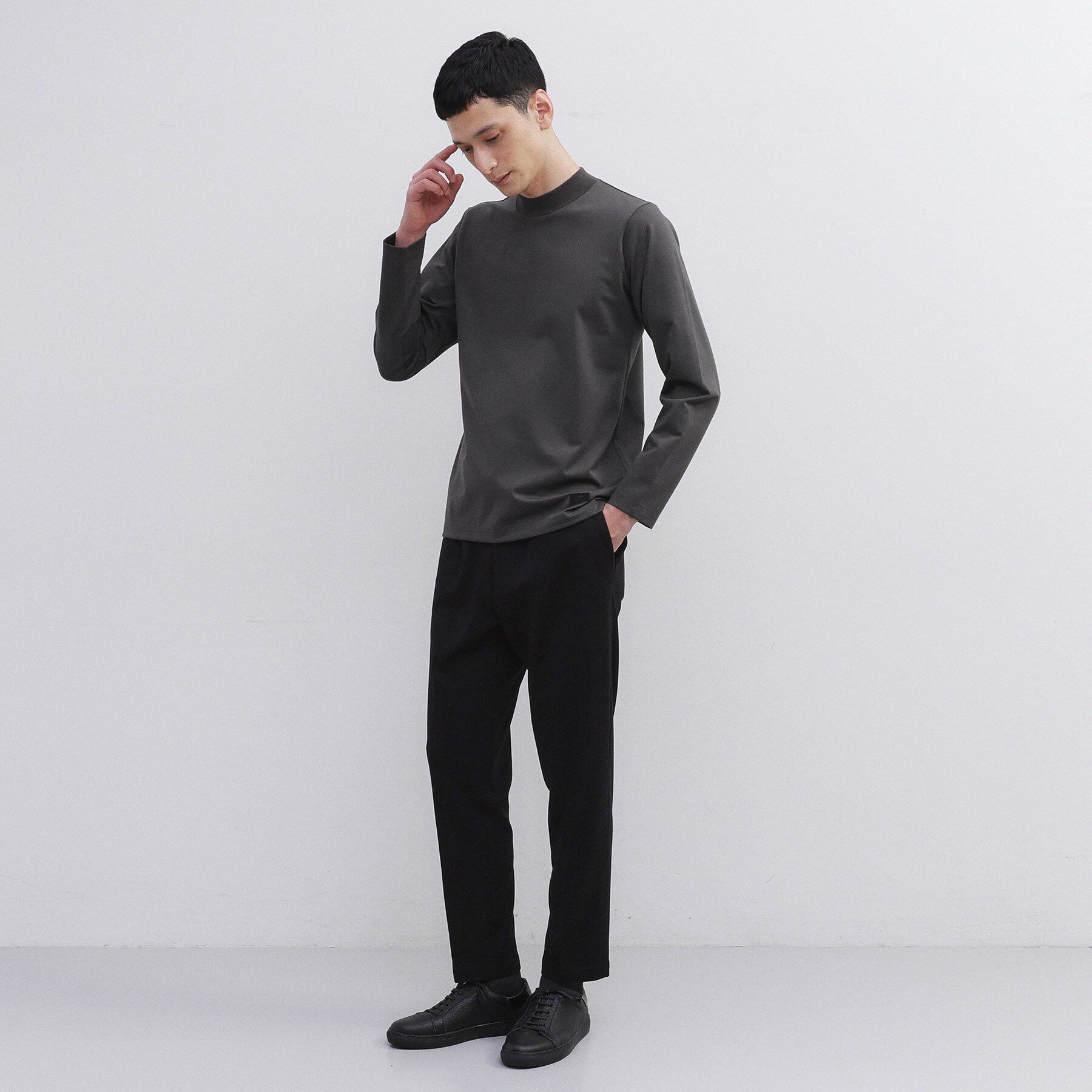 TAKEO KIKUCHI「ハイゲージ モクロディ モックネック」|Tシャツ・カットソー|