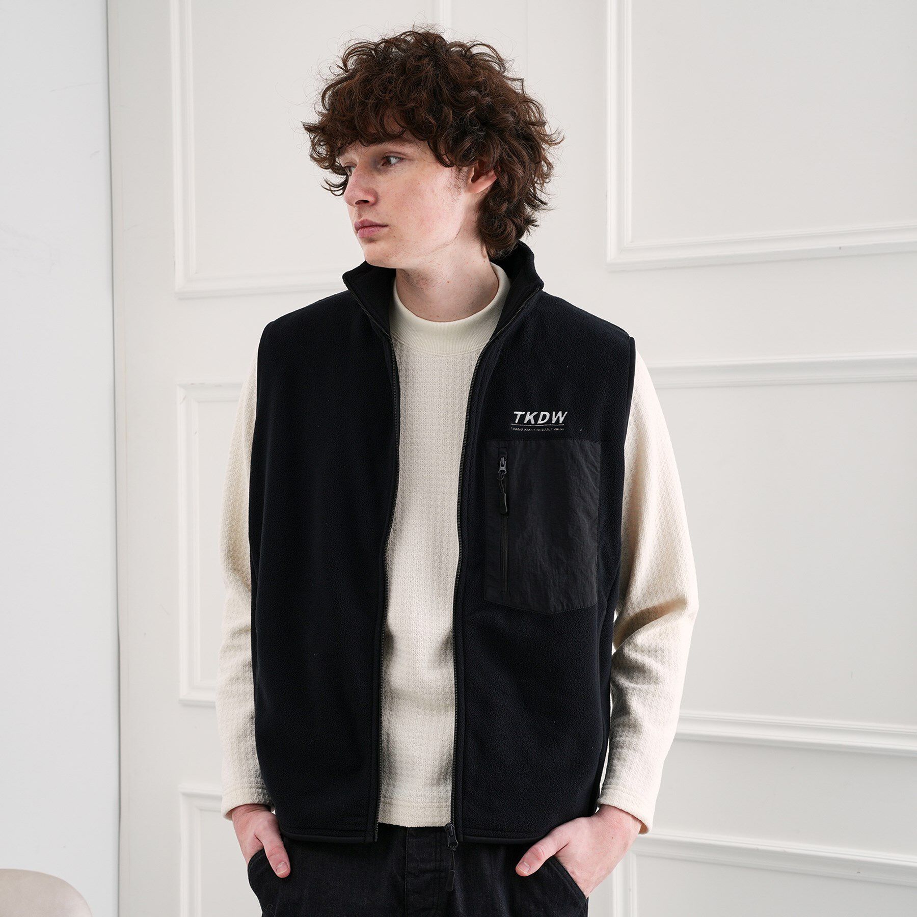 TAKEO KIKUCHI「TKDWフリースベスト」|ベスト・ジレ|