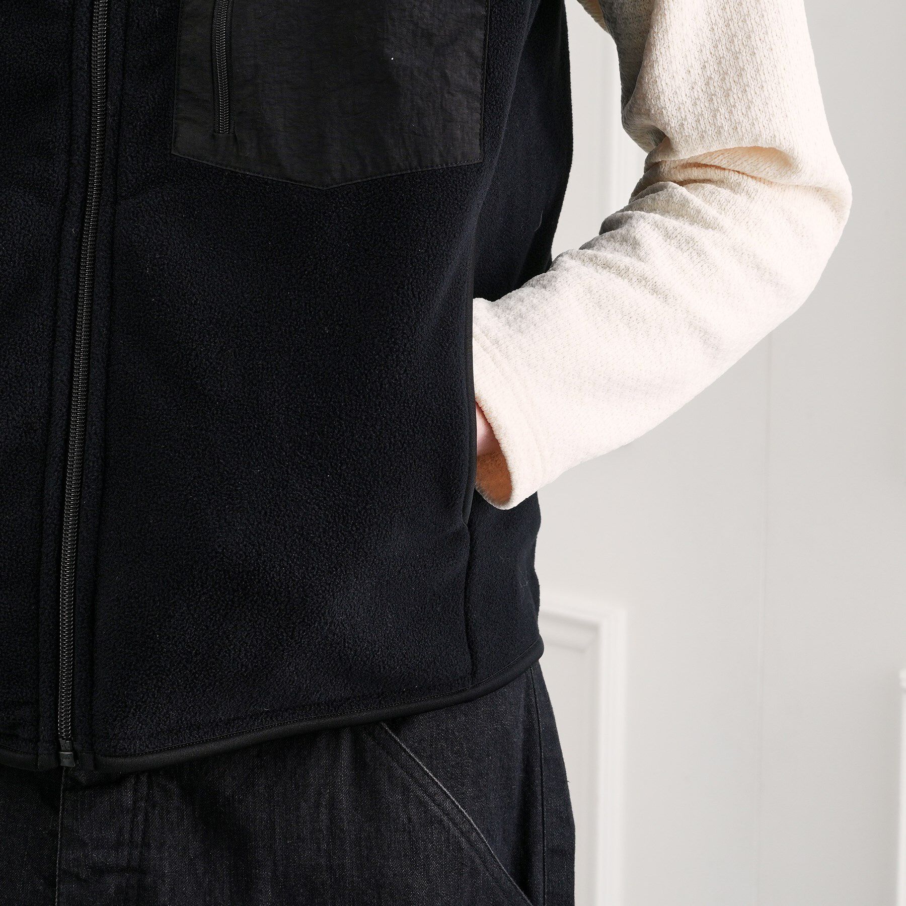 TAKEO KIKUCHI「TKDWフリースベスト」|ベスト・ジレ|