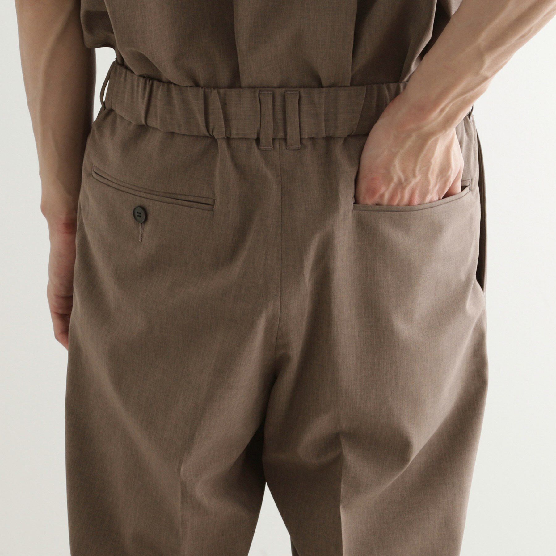 tk.TAKEO KIKUCHI「【吸水速乾】COOLMAXサマーテーパードパンツ/セットアップ対応」|その他|