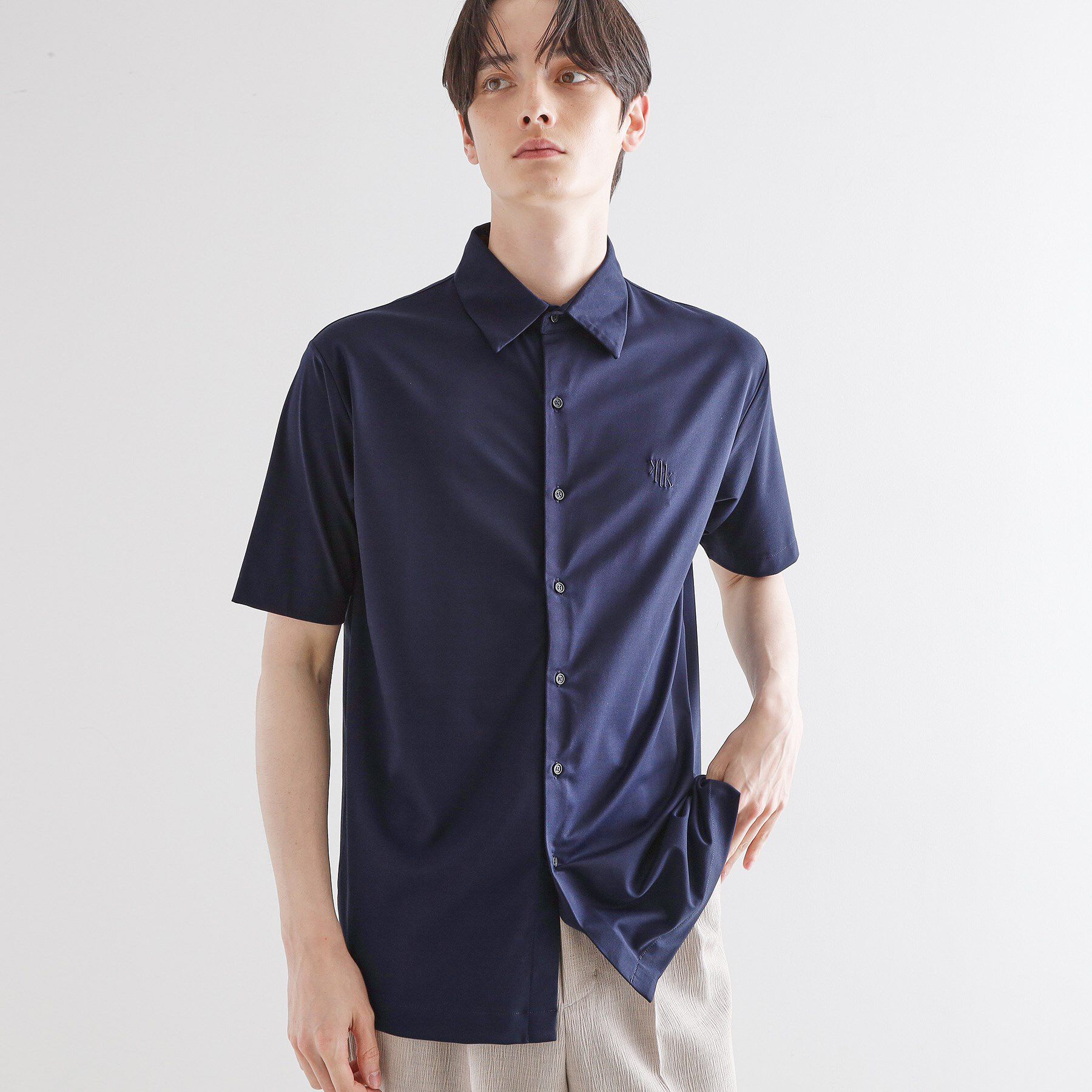 tk.TAKEO KIKUCHI「【マシンウォッシャブル】フロントオープンシャツ」|シャツ・ブラウス|