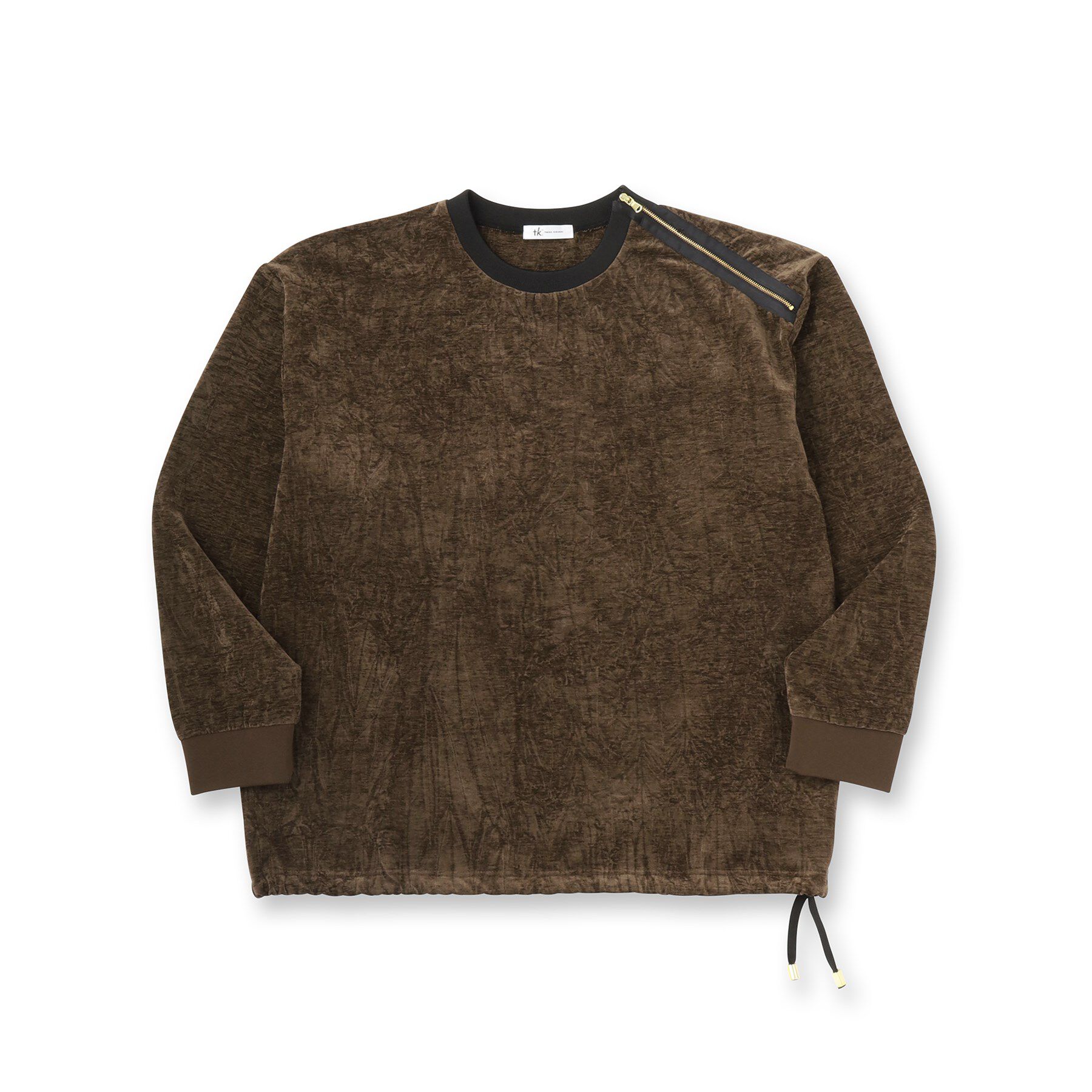 tk.TAKEO KIKUCHI「クラッシュベロアカットソー」|Tシャツ・カットソー|