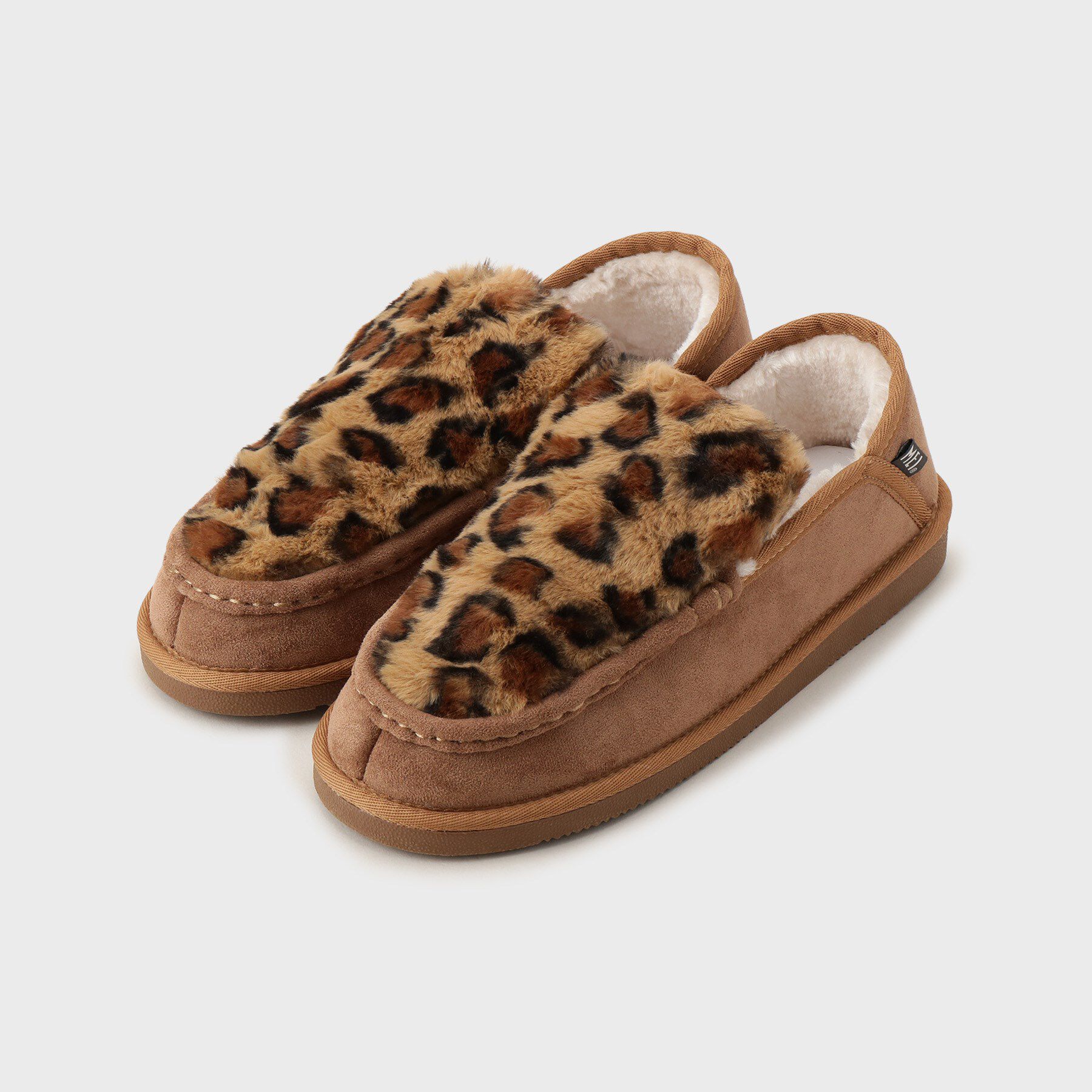 tk.TAKEO KIKUCHI「【2WAY】MEI フェイクムートンモックシューズ」|その他|キャメルブラウン(1