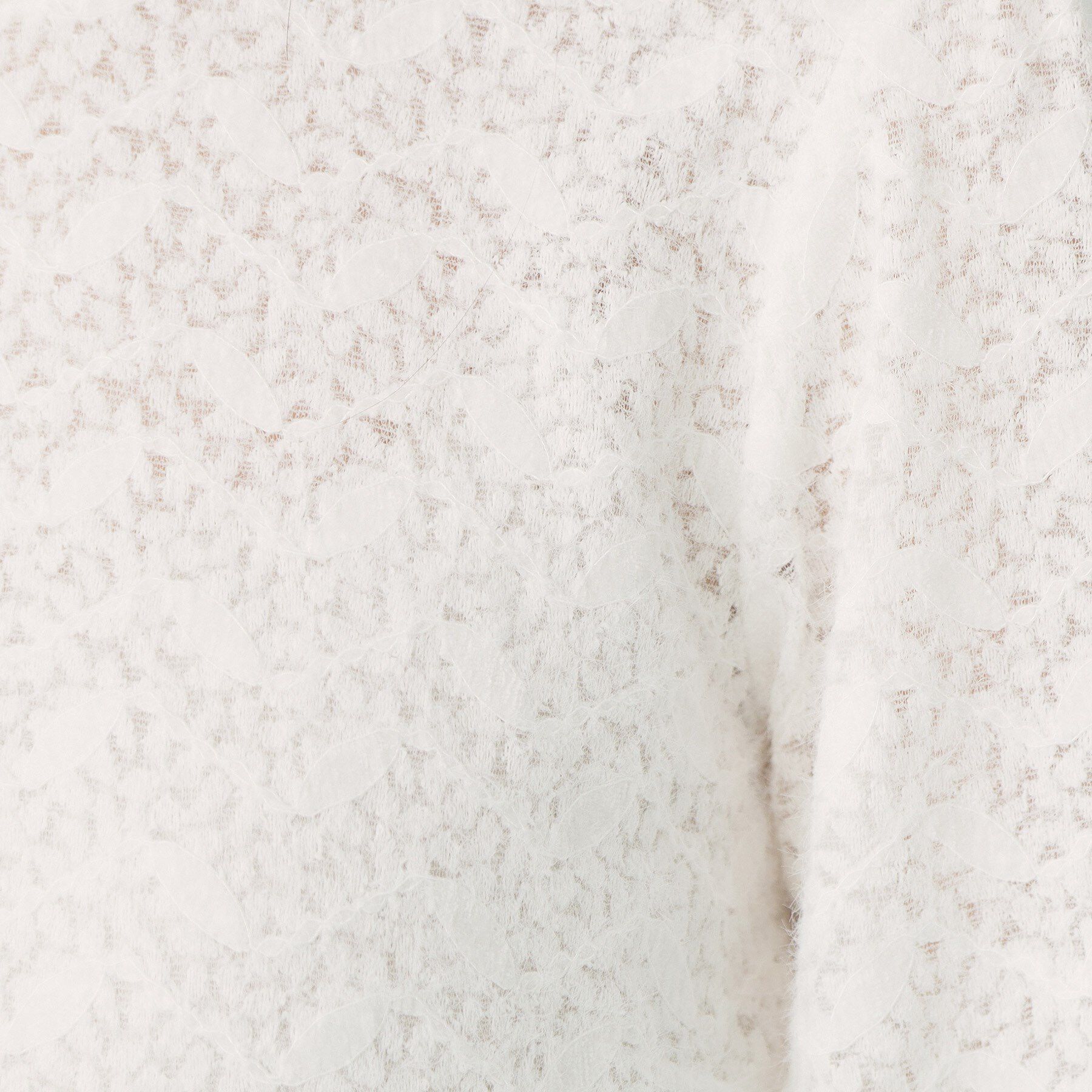 index「フェザーレースハイネックキャンディトップス【洗濯機OK】」|Tシャツ・カットソー|