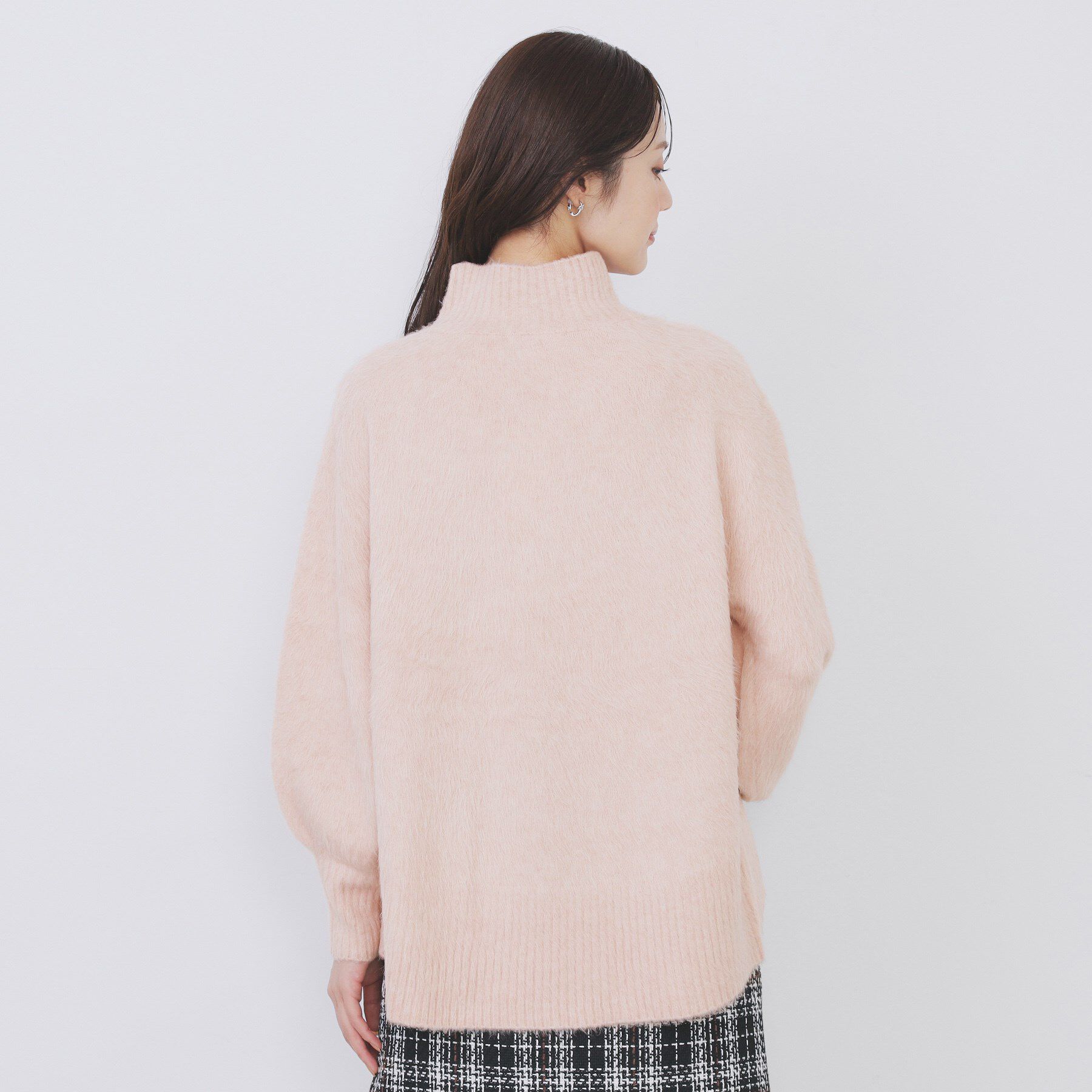 index「ハイネックパフニット【洗濯機OK】」|ニット・セーター|