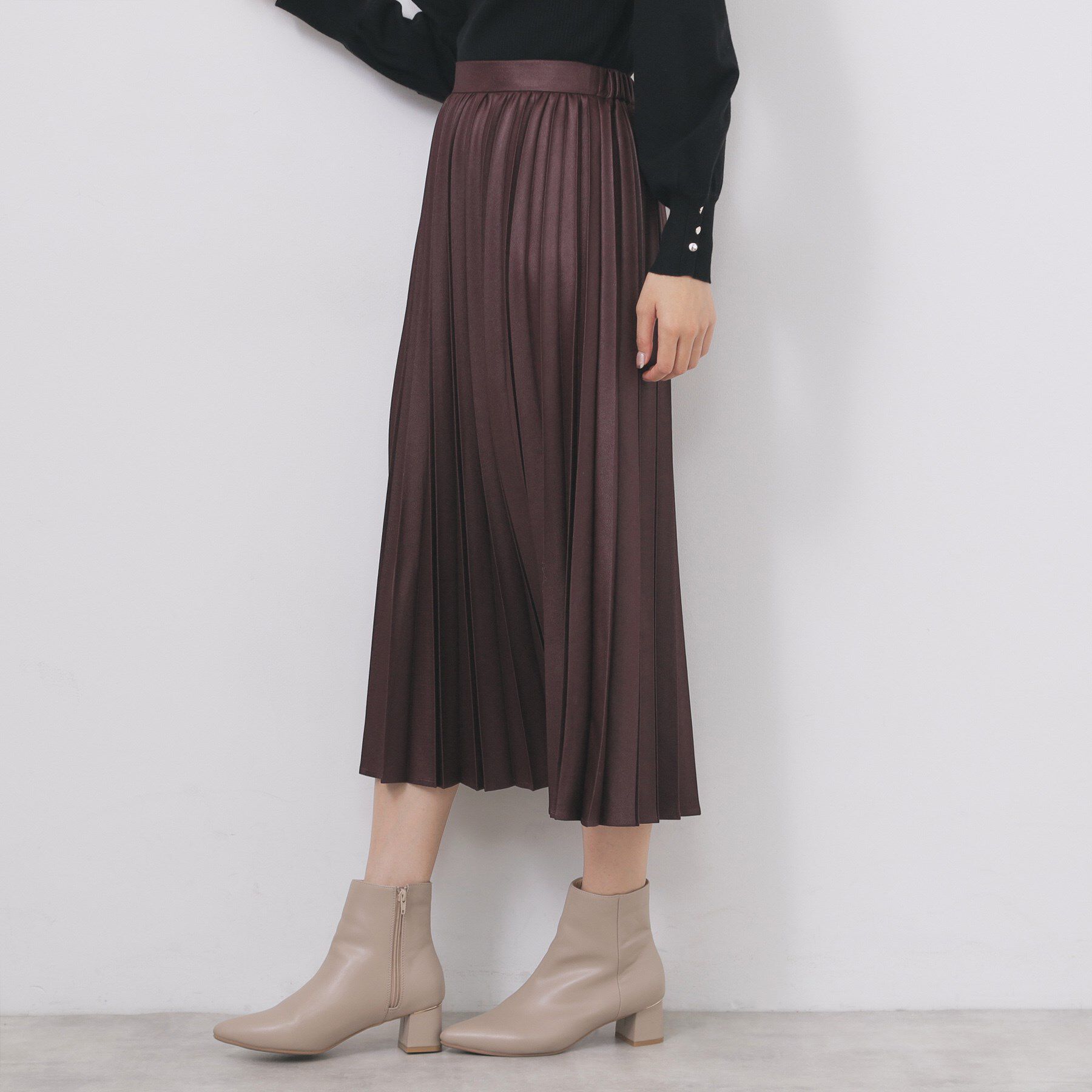 index「プリーツスカート【洗濯機OK】」|スカート|