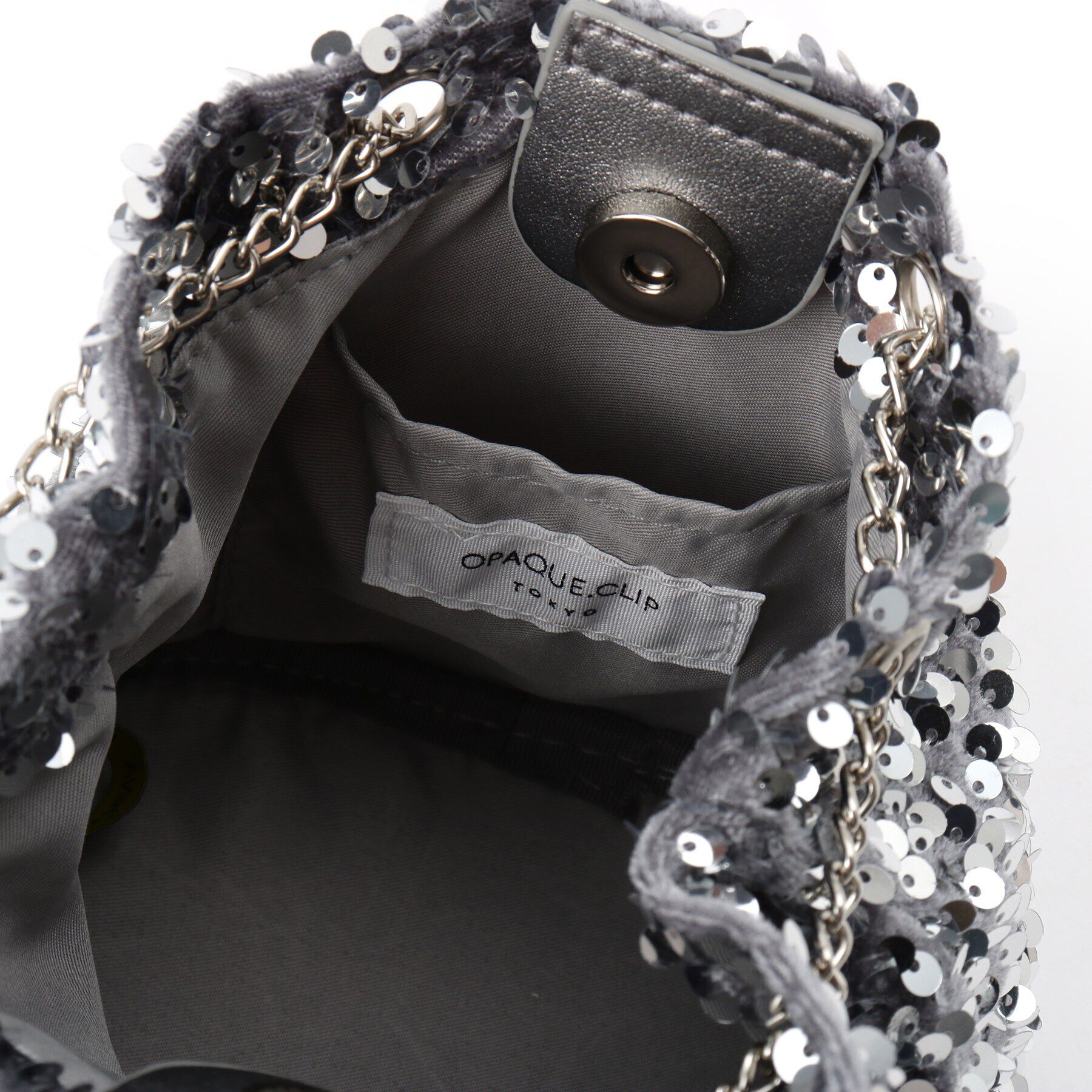 OPAQUE.CLIP「【2WAY】スパンコール巾着ミニショルダーバッグ」|ショルダー・メッセンジャー|