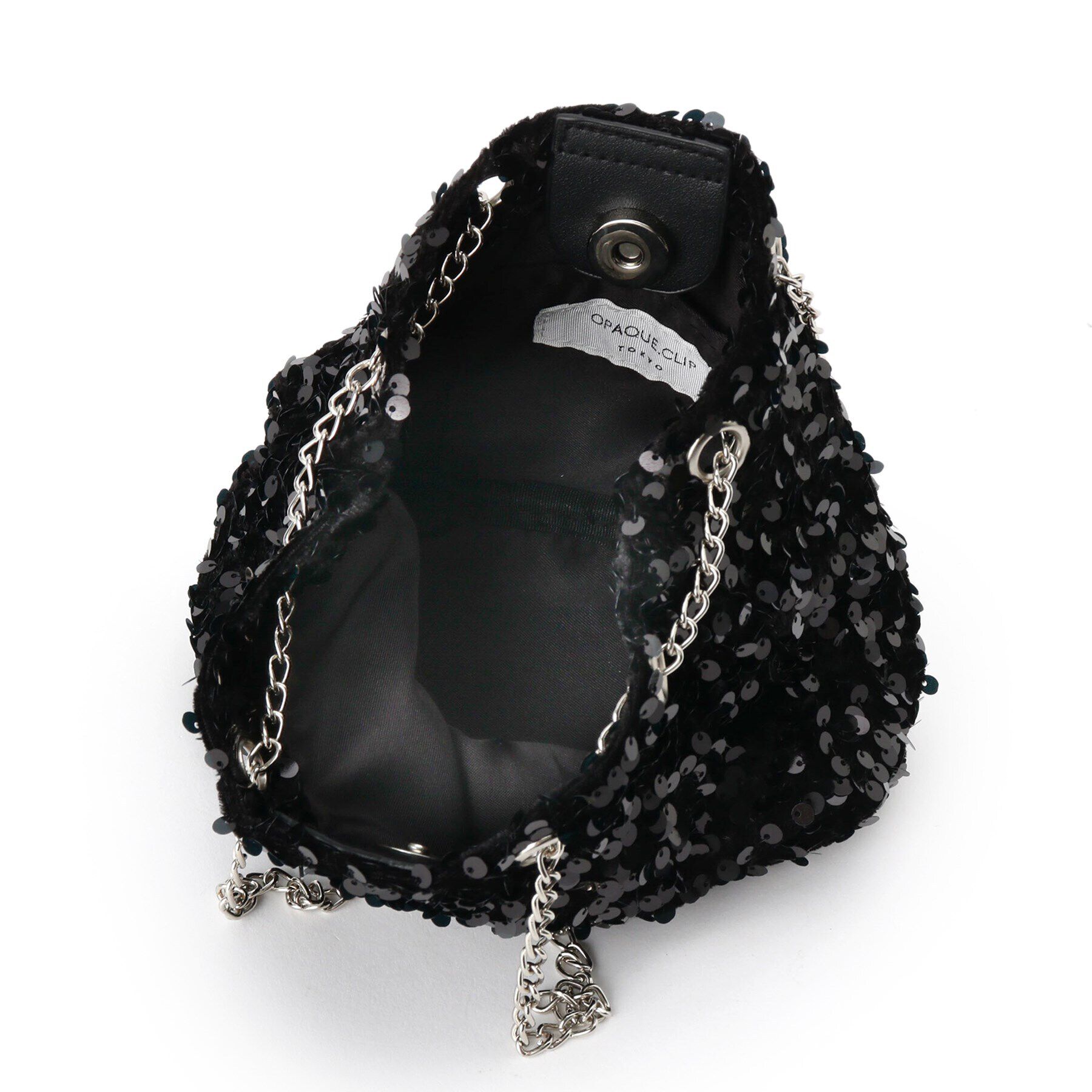 OPAQUE.CLIP「【2WAY】スパンコール巾着ミニショルダーバッグ」|ショルダー・メッセンジャー|