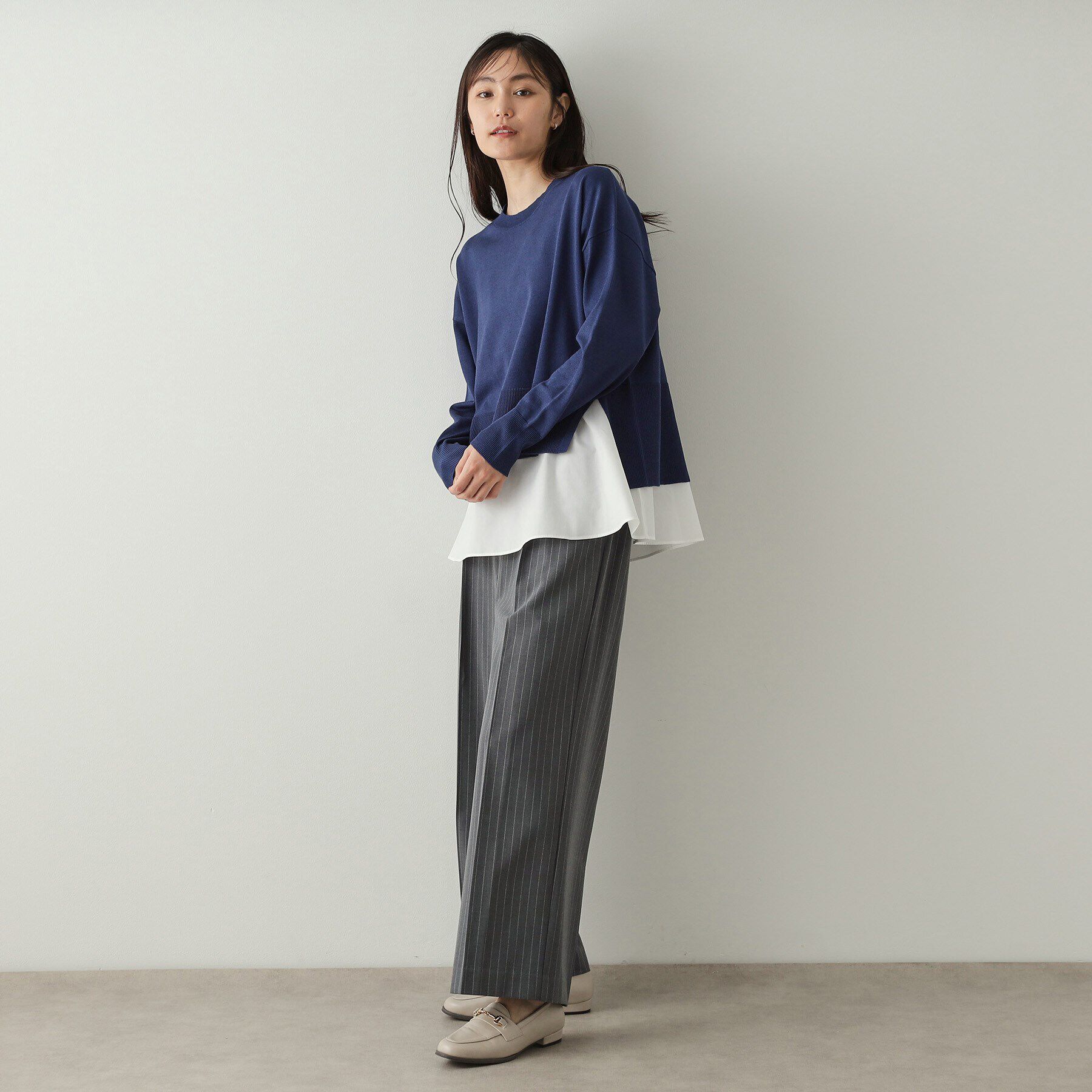 OPAQUE.CLIP「《ツインセット》リラクシーニット&times;ドッキングタンク【洗濯機洗い可】」|その他|