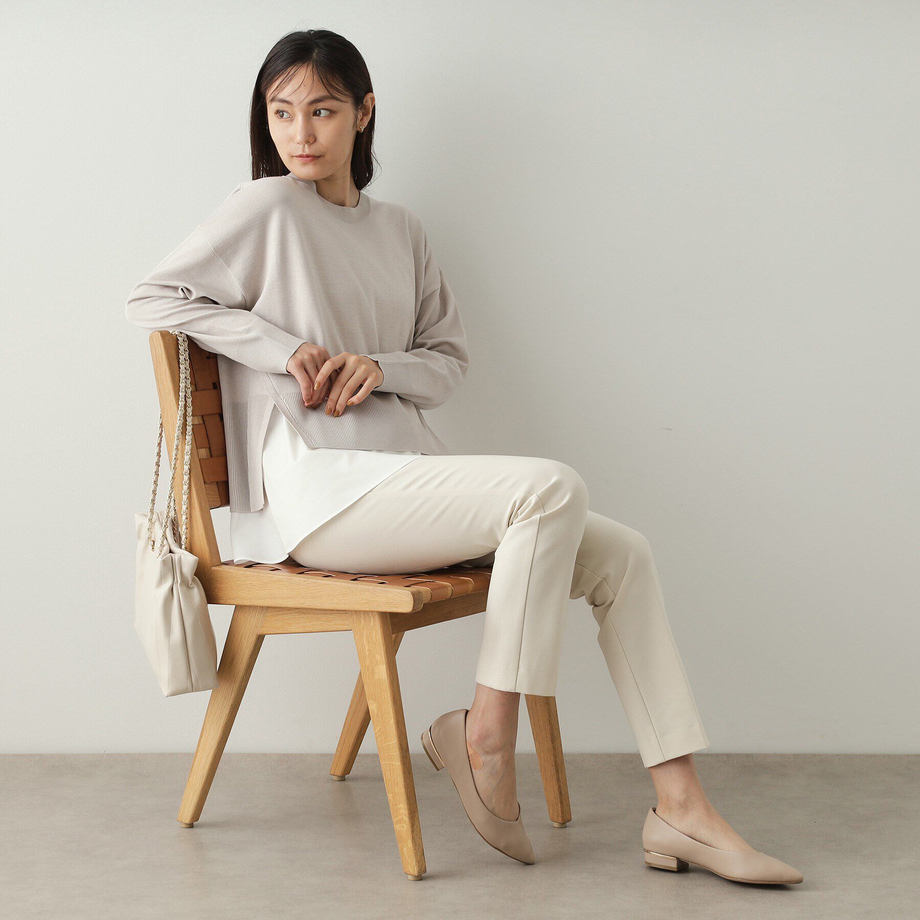 OPAQUE.CLIP「《ツインセット》リラクシーニット&times;ドッキングタンク【洗濯機洗い可】」|その他|