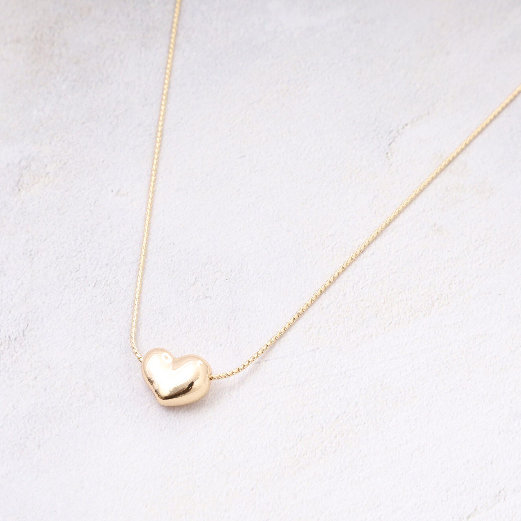 OPAQUE.CLIP「メタルハートネックレス」|ネックレス|