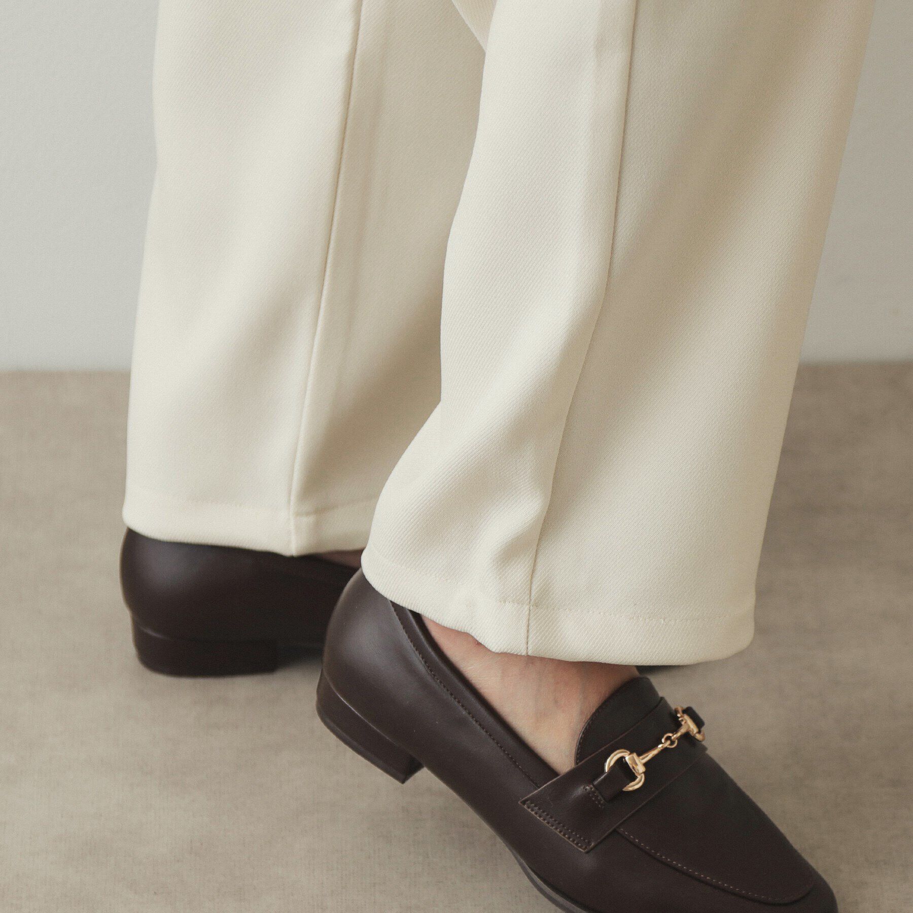 OPAQUE.CLIP「ウールライクカーゴパンツ【洗濯機洗い可】」|その他|