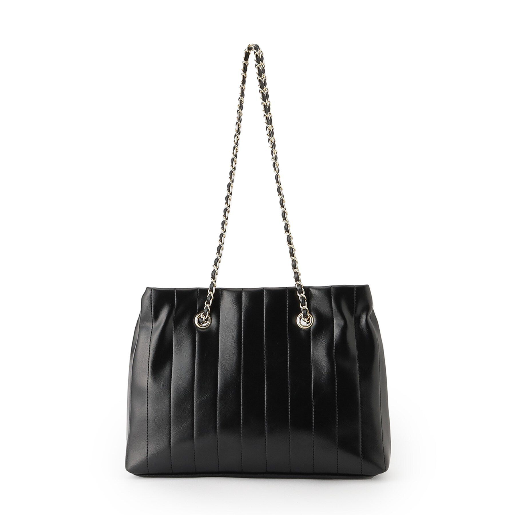 OPAQUE.CLIP「ストライプキルトチェーンショルダーバッグ」|ショルダー・メッセンジャー|