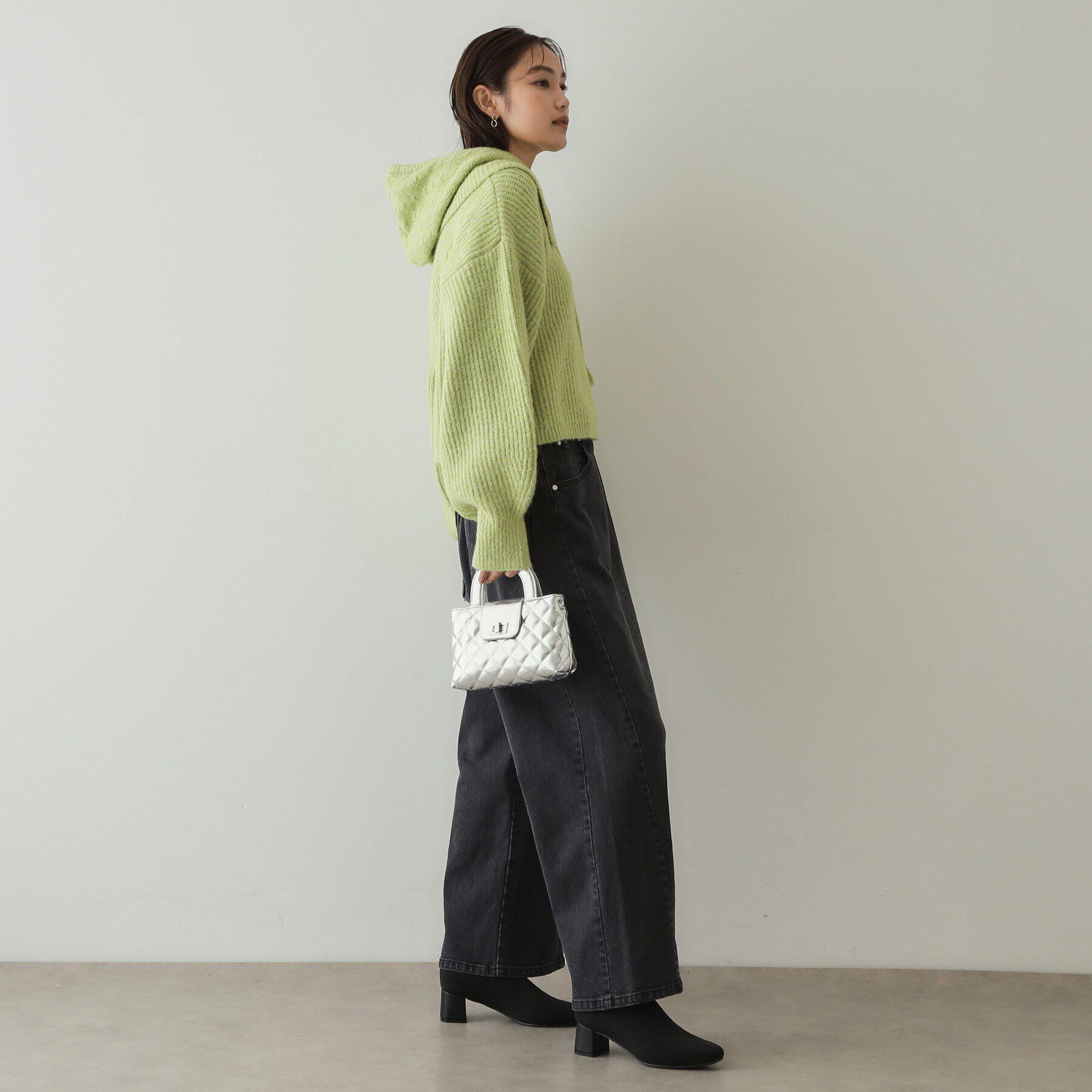 OPAQUE.CLIP「【2WAY】ダイヤキルティングデザインチェーンショルダーバッグ」|ショルダー・メッセンジャー|