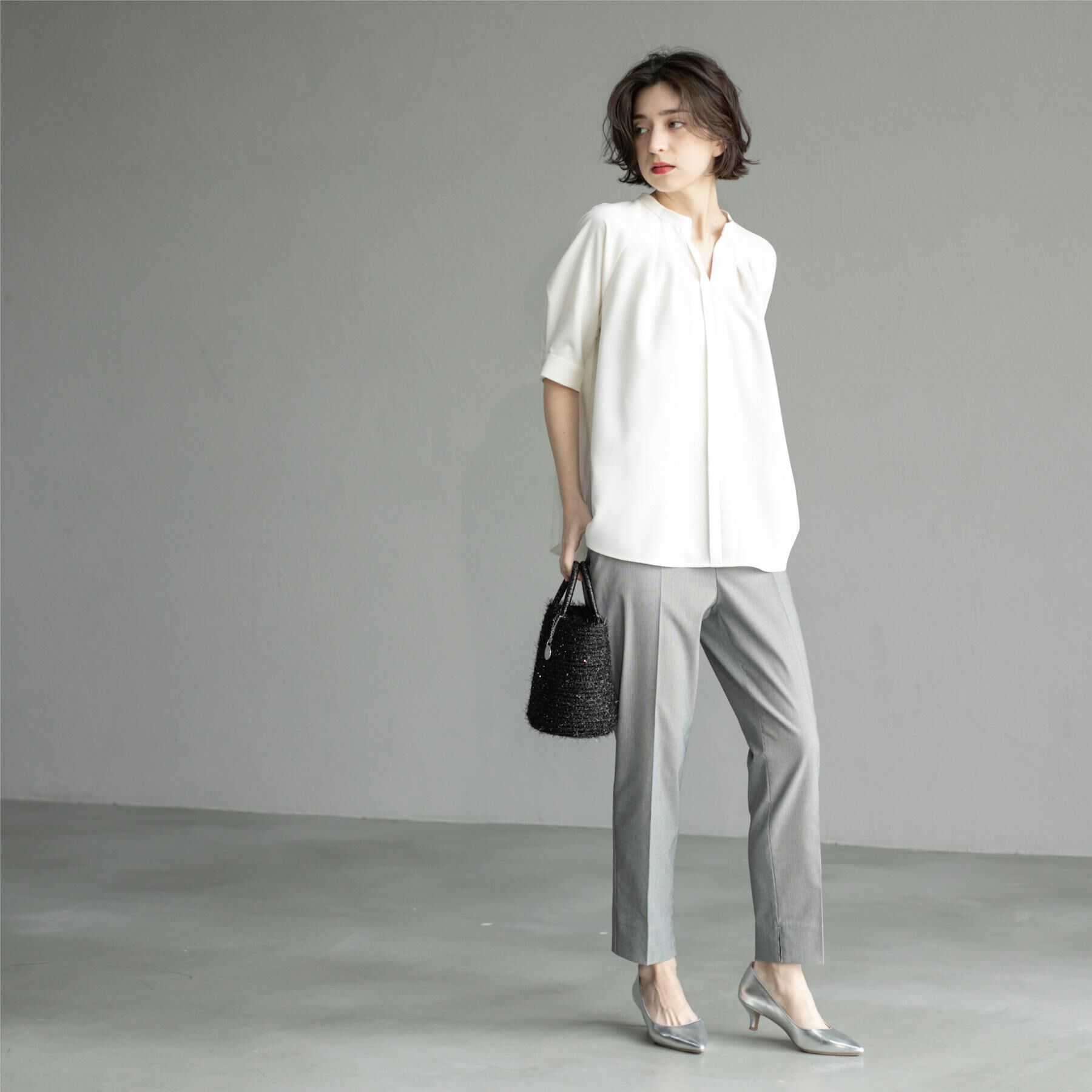 OPAQUE.CLIP「ハイストレッチイージースティックパンツ【洗濯機洗い可】」|その他|