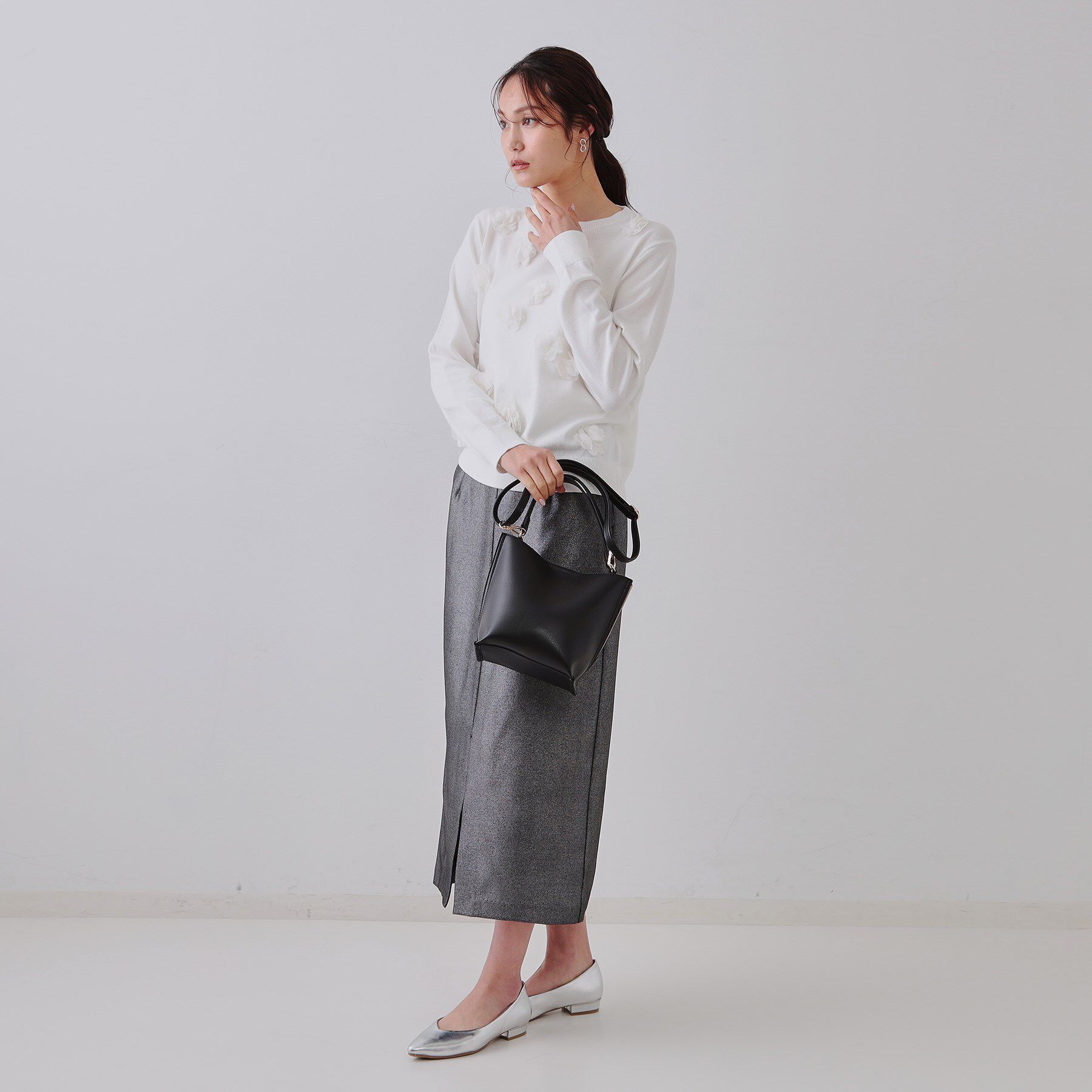 OPAQUE.CLIP「【2WAY】バイカラーワンハンドルミニショルダーバッグ」|ショルダー・メッセンジャー|