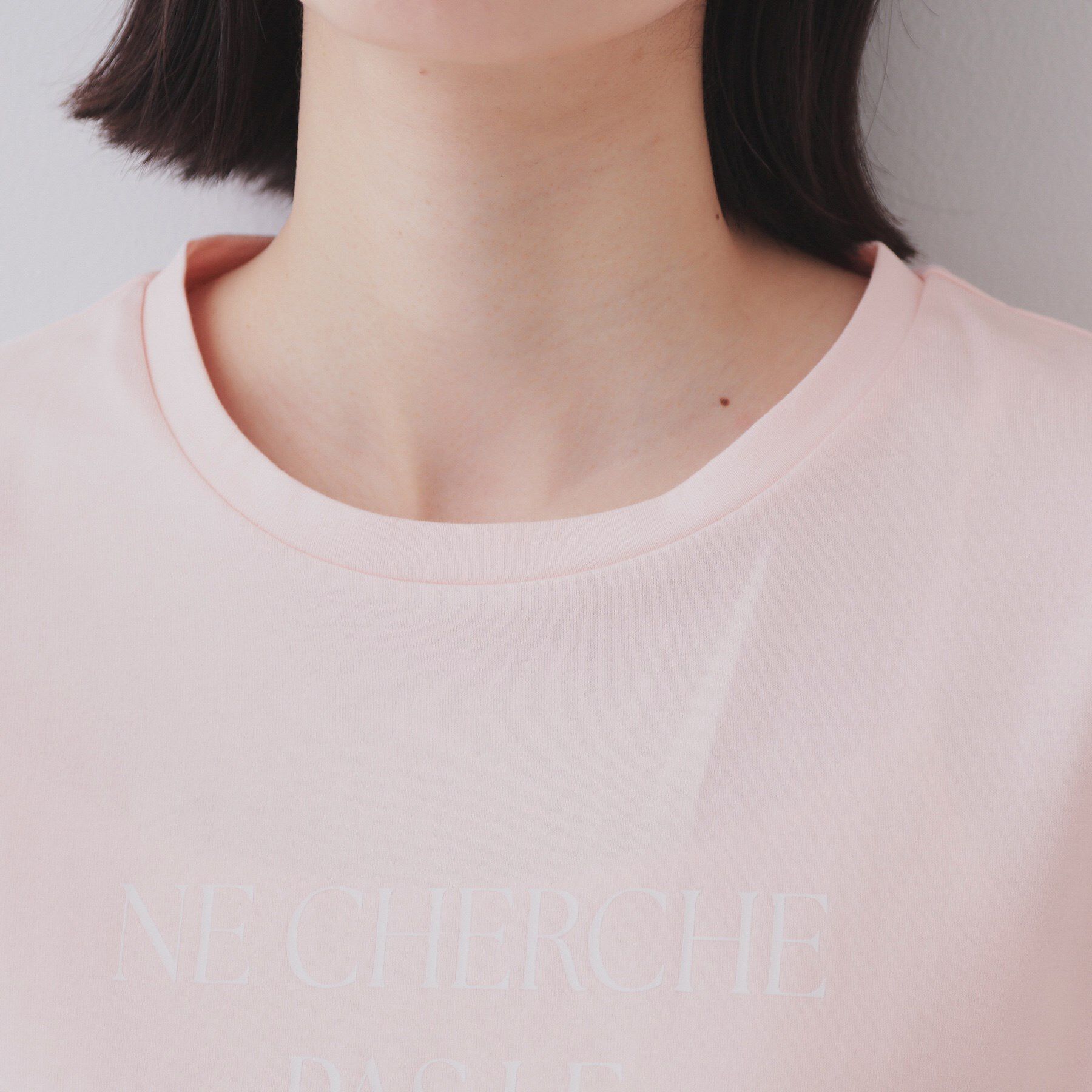 OPAQUE.CLIP「アソートロゴTシャツ【洗濯機洗い可】」|Tシャツ・カットソー|