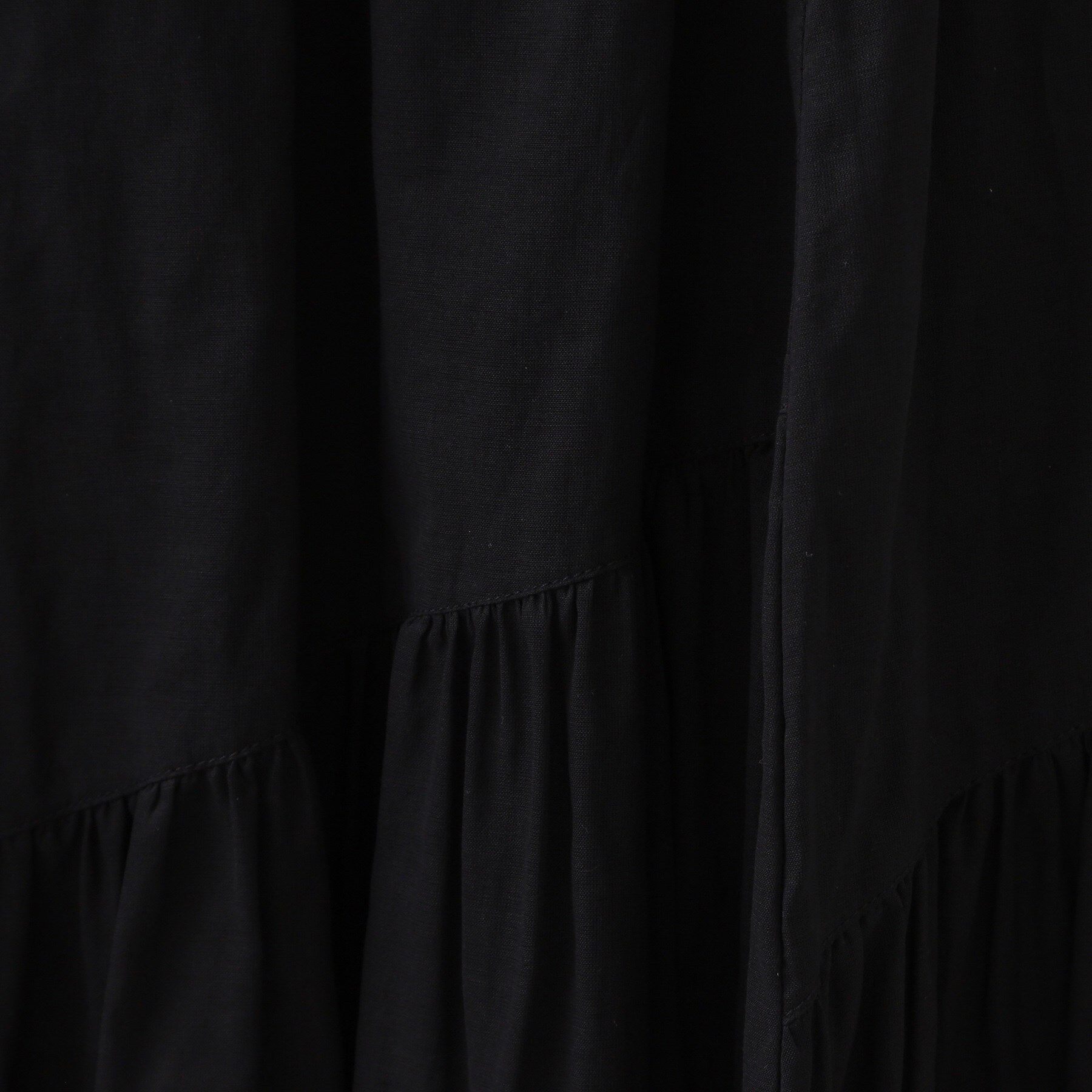 OPAQUE.CLIP「ギャザーフレアスカート/オーガニックコットン混【洗濯機洗い可】」|スカート|