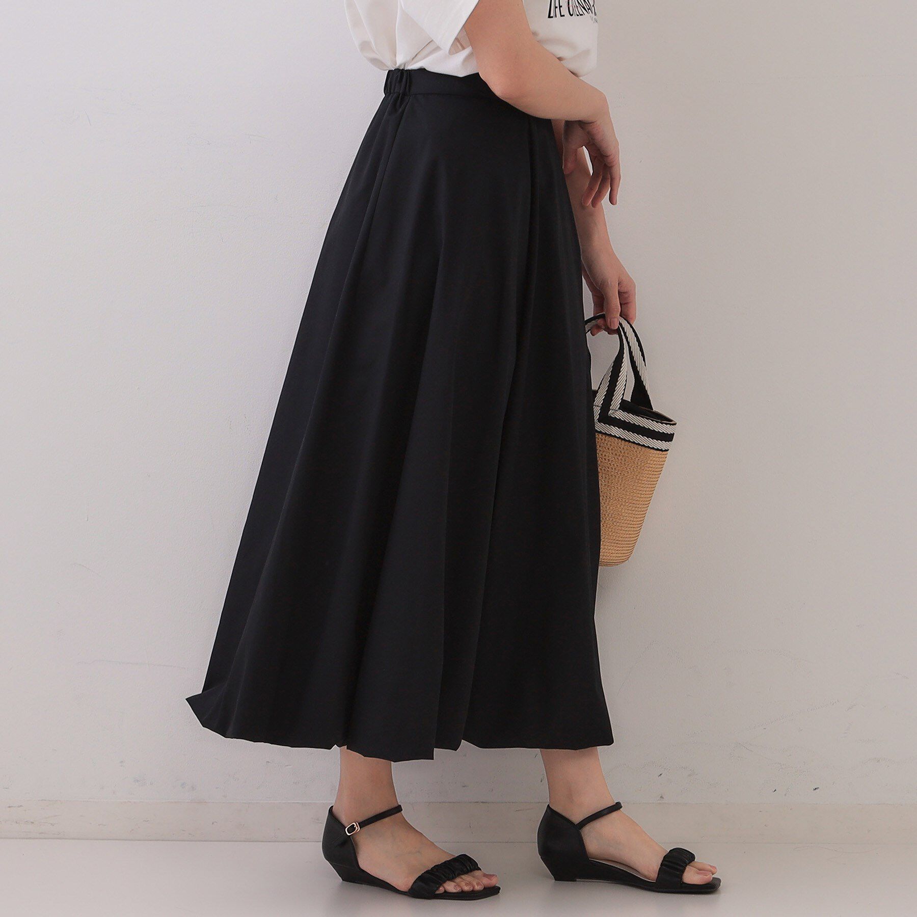 OPAQUE.CLIP「《Oggi掲載》バルーンスカート【洗濯機洗い可】」|スカート|