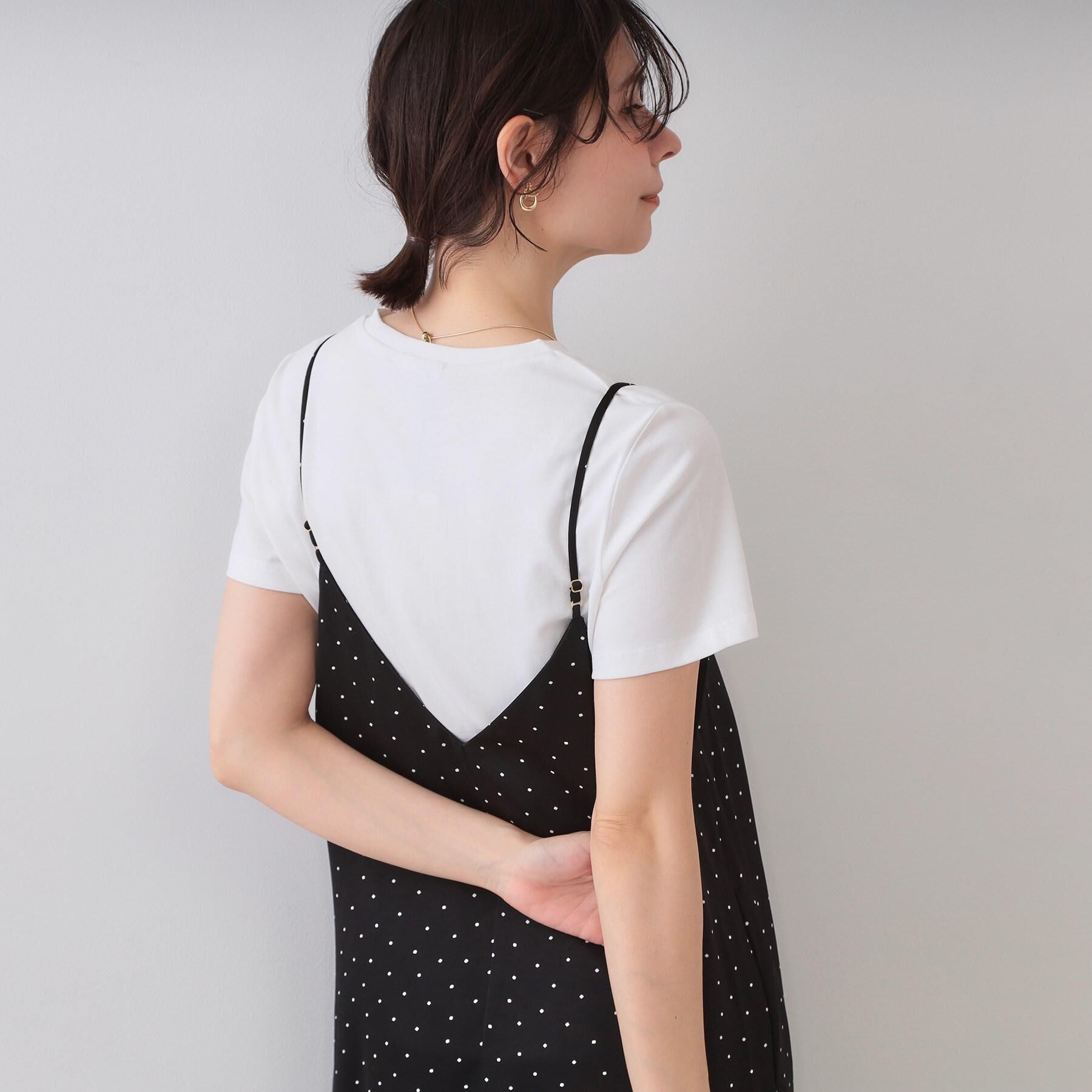 OPAQUE.CLIP「《5色展開》ベーシックTシャツ【洗濯機洗い可/UV/接触冷感】」|Tシャツ・カットソー|