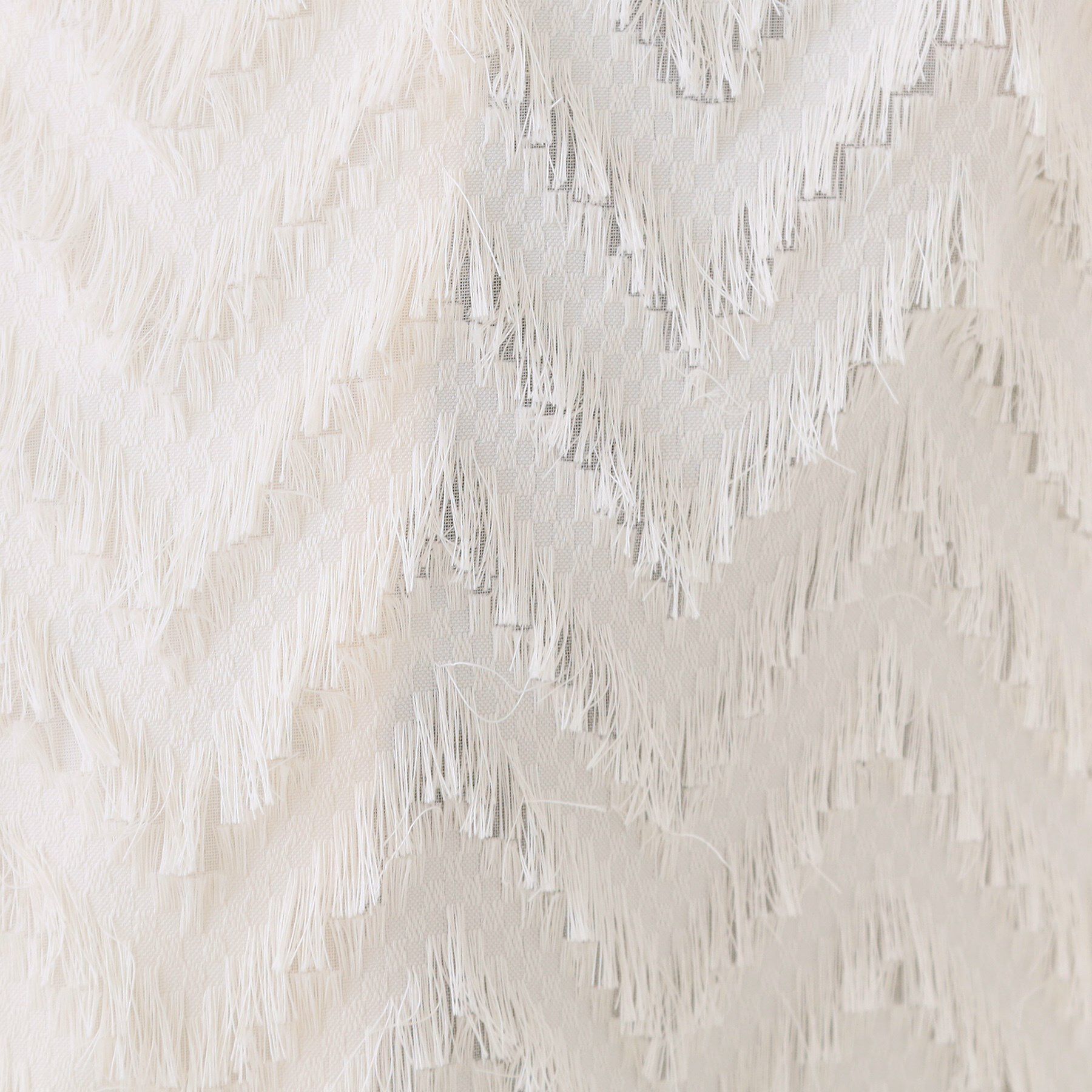 OPAQUE.CLIP「フリンジジャカードベスト【洗濯機洗い可】」|ベスト・ジレ|