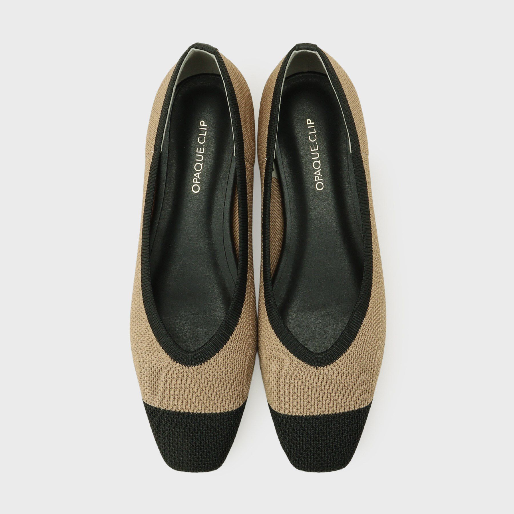 OPAQUE.CLIP「【抗菌防臭加工】ニットフラットパンプス」|パンプス|