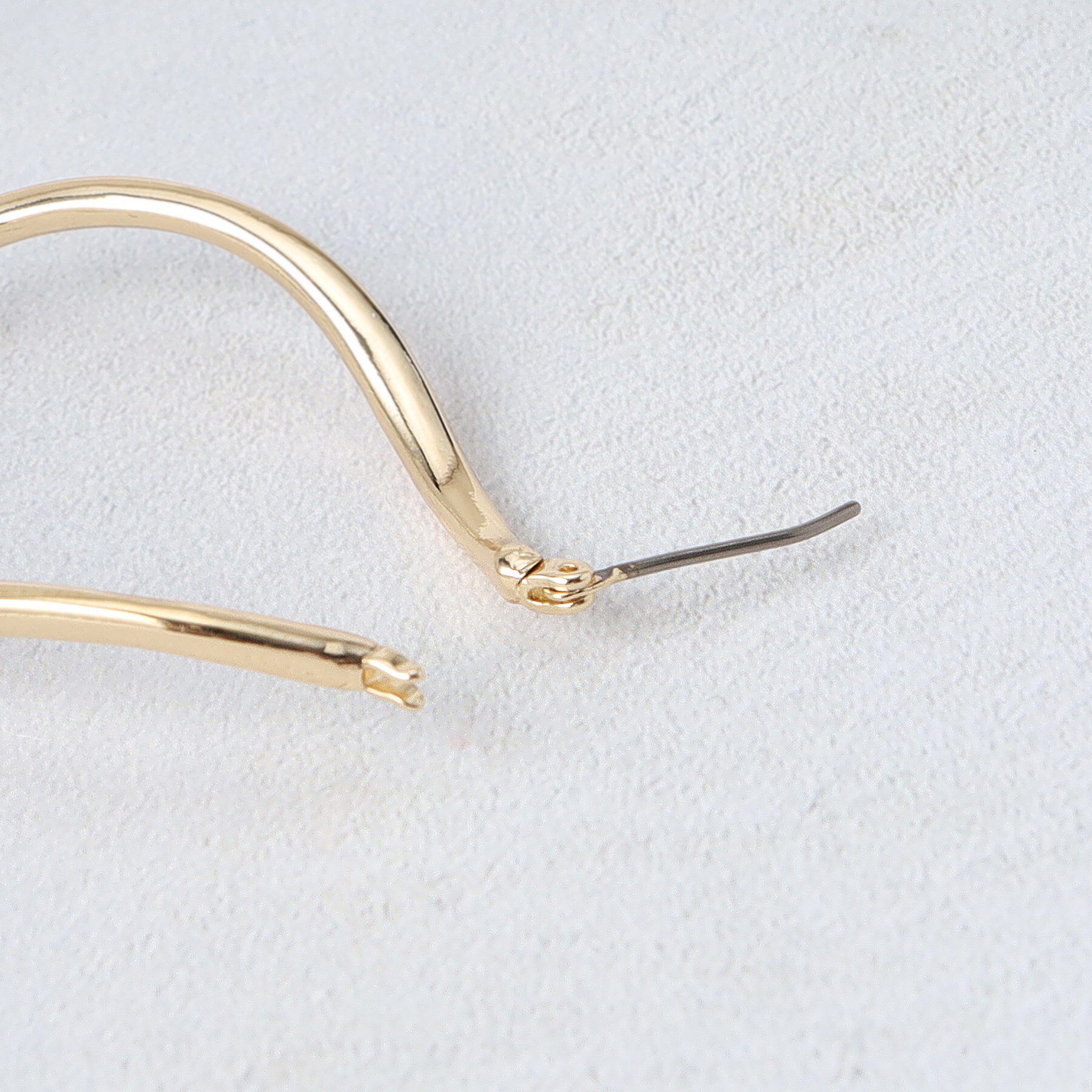 OPAQUE.CLIP「ワンタッチメタルフープビッグピアス」|ピアス|