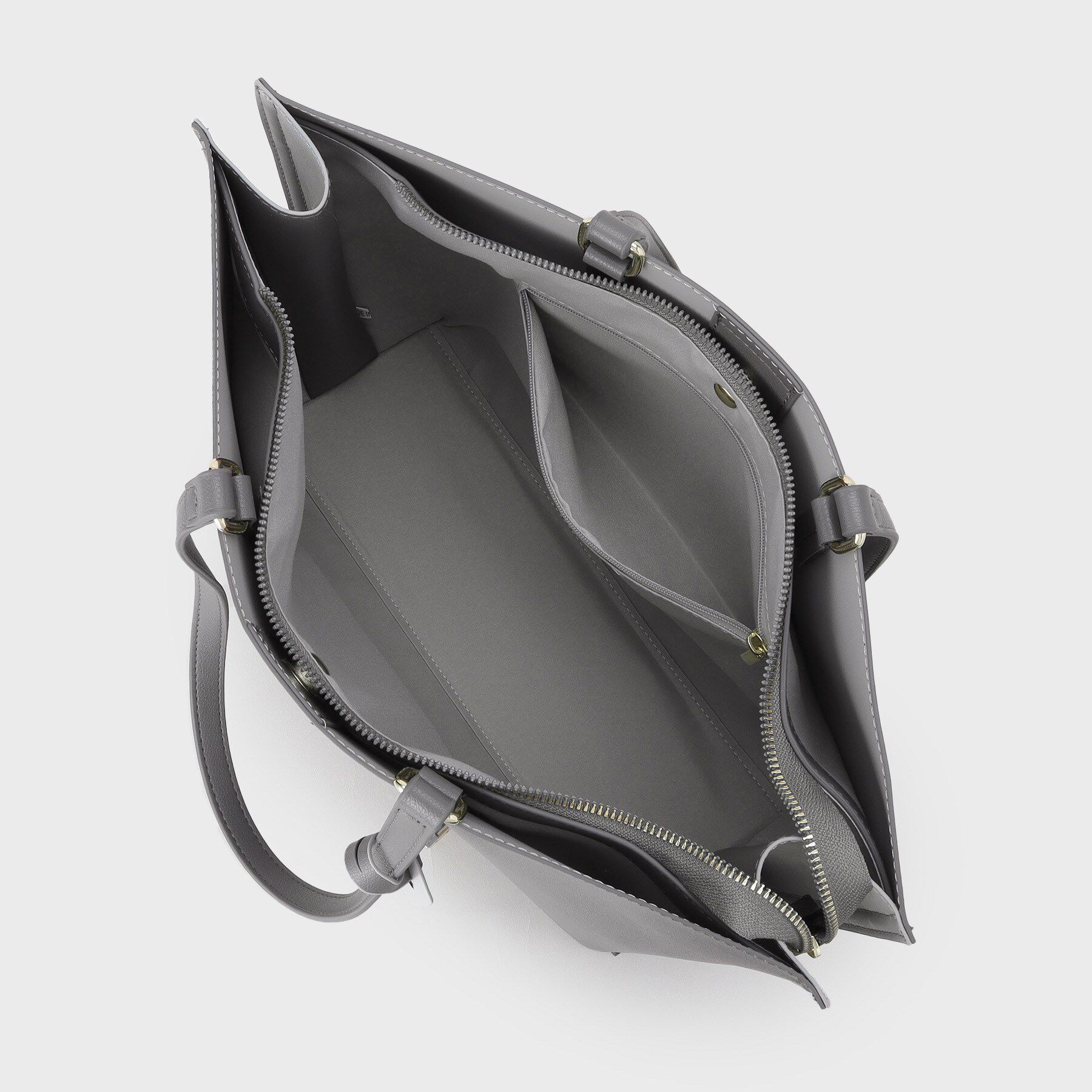 OPAQUE.CLIP「【名品/A4サイズ対応】バイカラースムーストートバッグ」|トートバッグ|